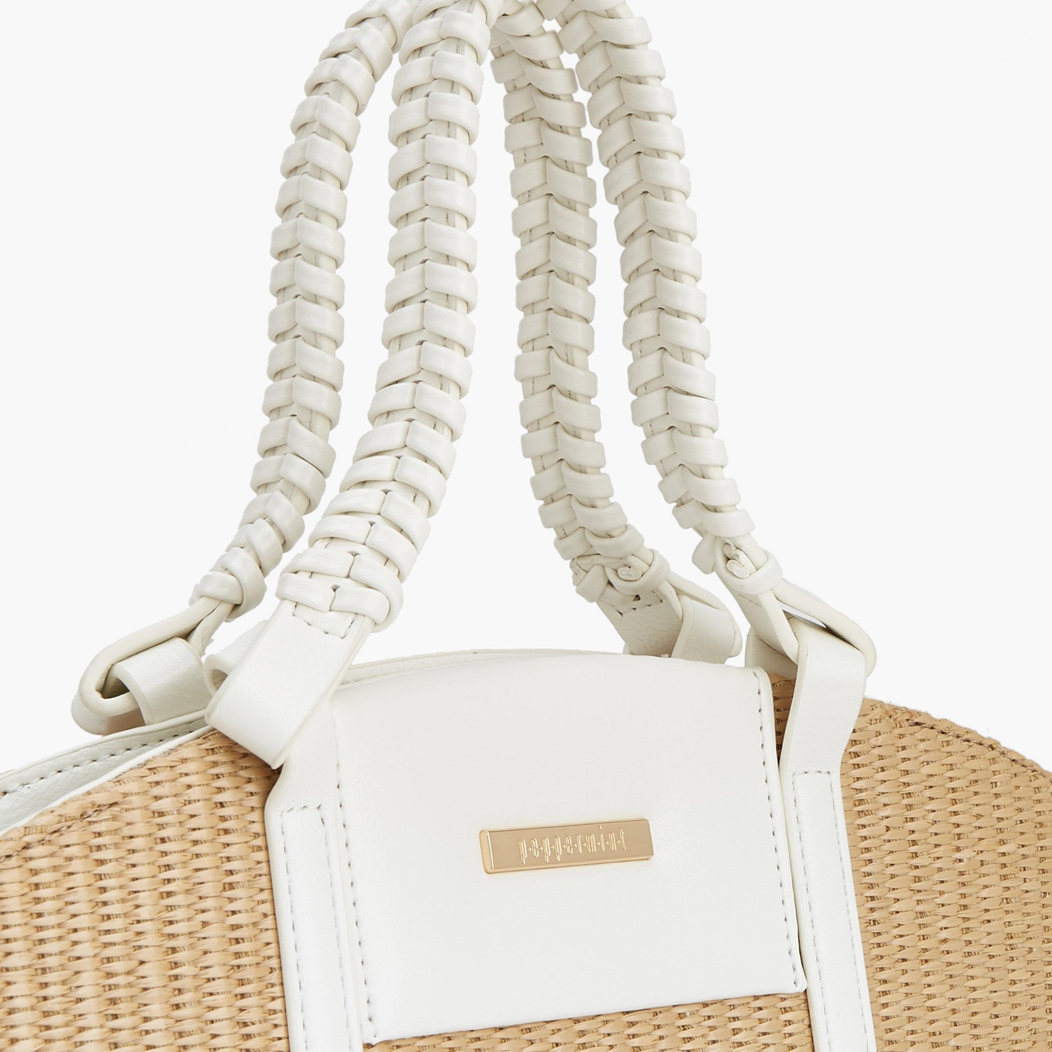 شنطة توتي بارزة الملمس بمقابض مزدوجة من بيبرمينت-women-bagsandwallets-handbags-image-4