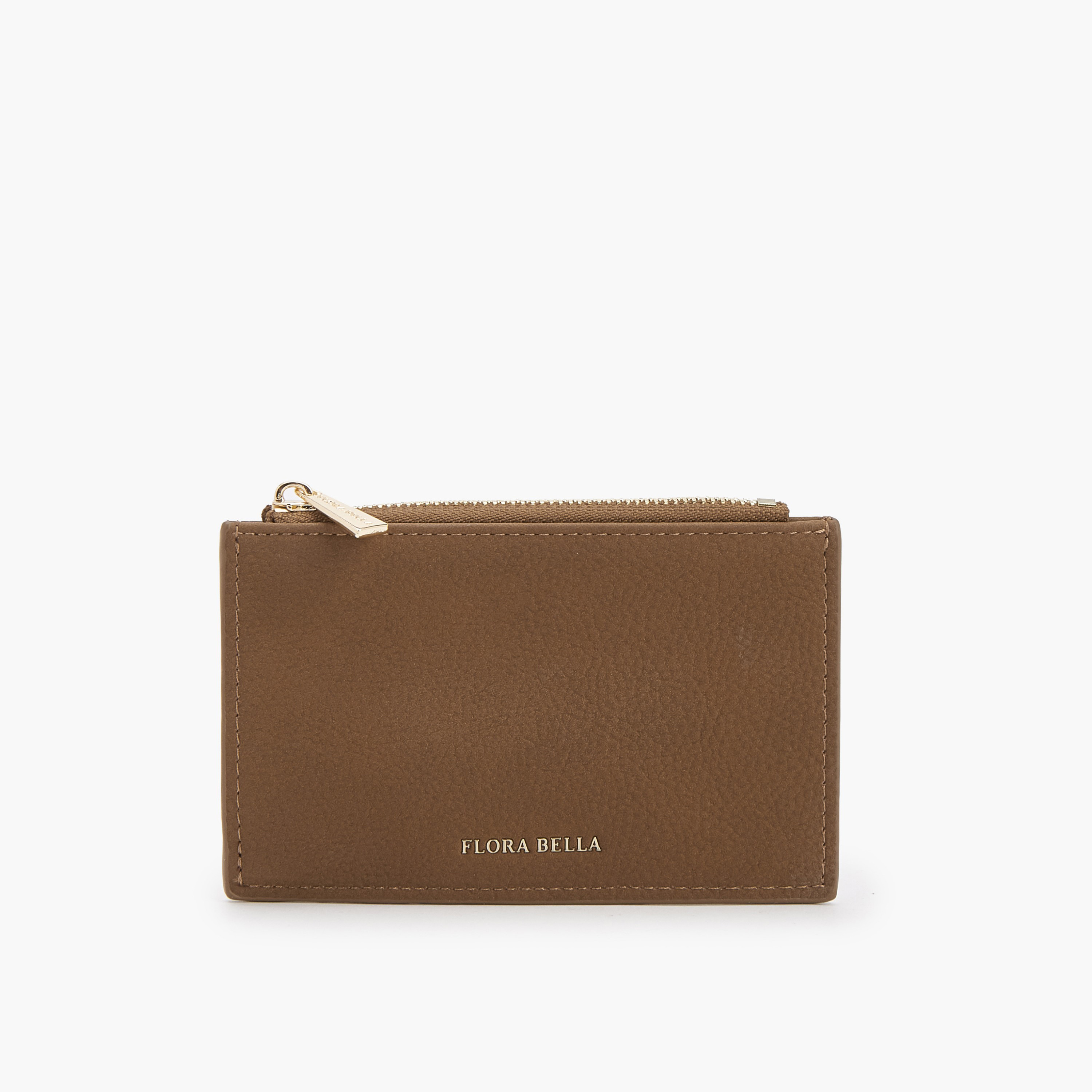 Flora Bella Solid Card Holder with Zip Closure-women-bagsandwallets-handbags-image-1