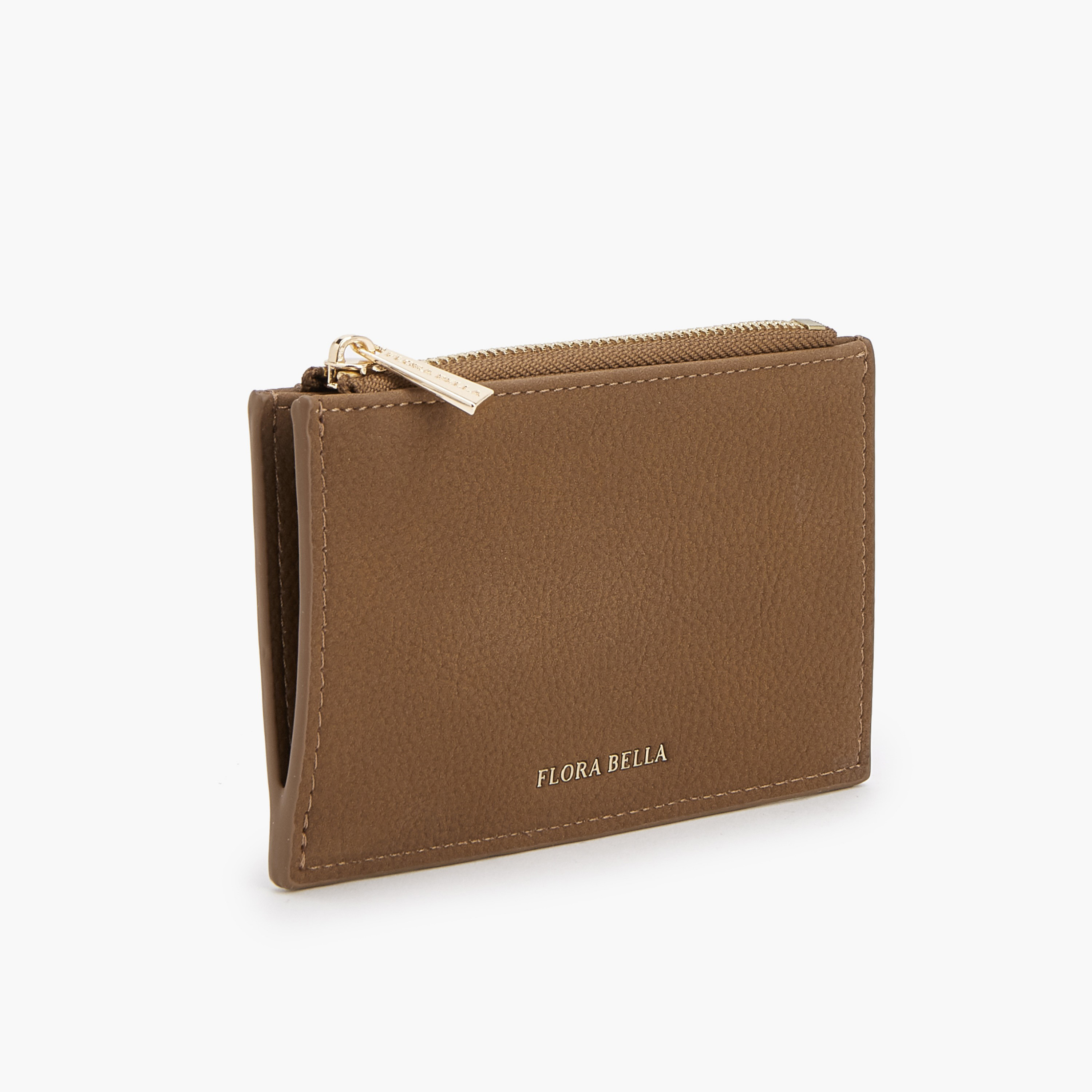 Flora Bella Solid Card Holder with Zip Closure-women-bagsandwallets-handbags-image-2