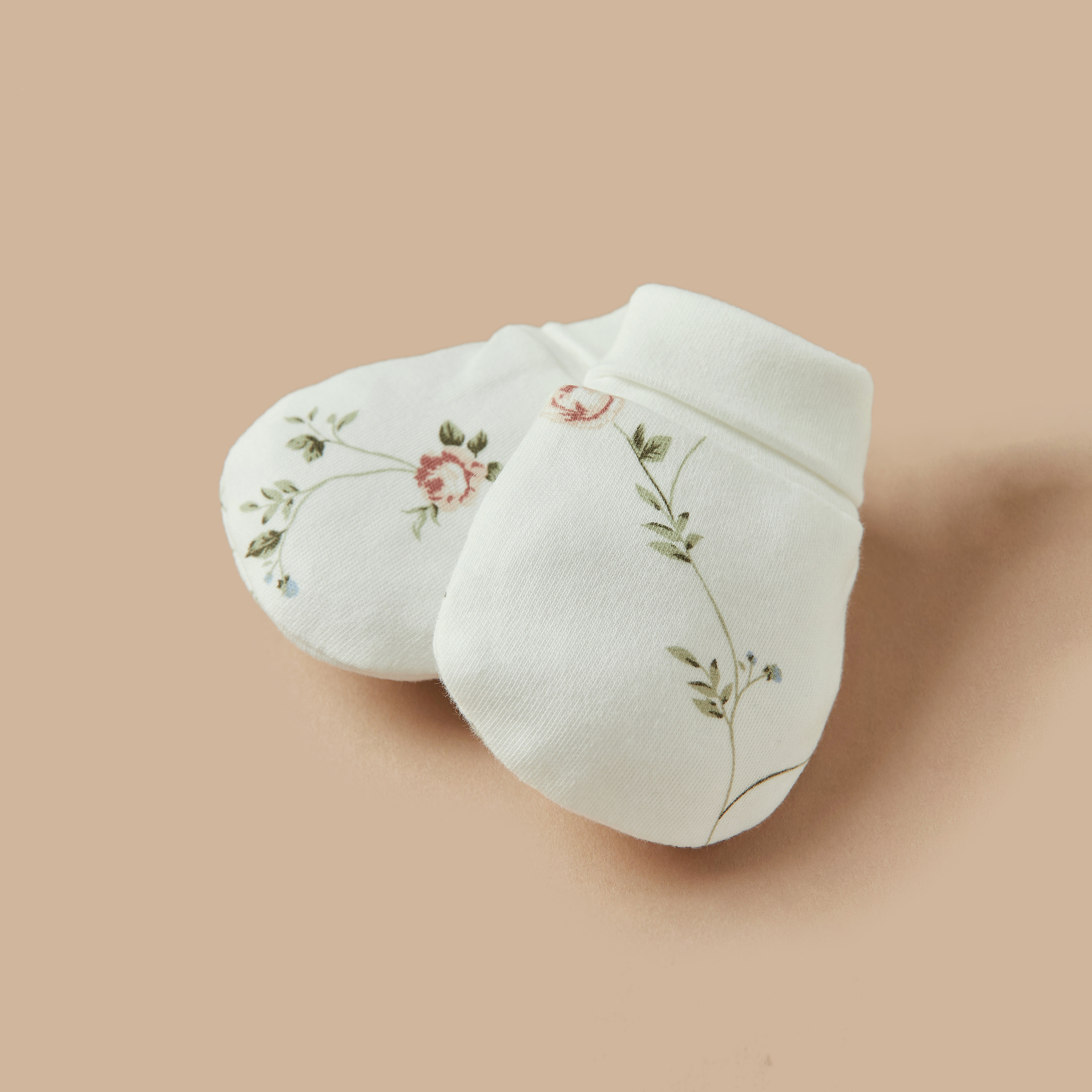 Juniors All-Over Floral Print Mittens-baby-girls-accessories-mittens-image-3