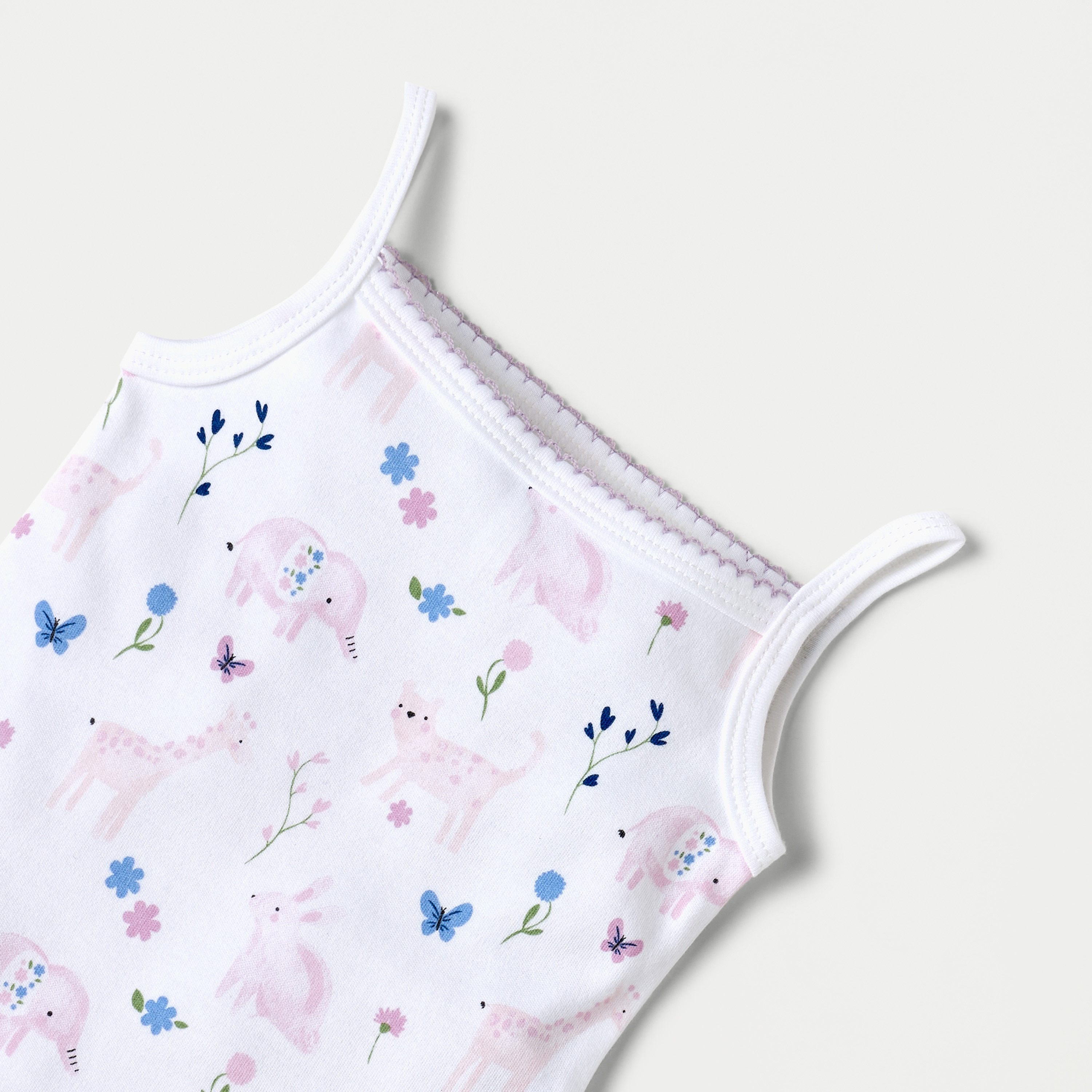 Juniors All-Over Print Sleeveless Bodysuit with Snap Button Closure-baby-girls-clothing-bodysuits-image-3