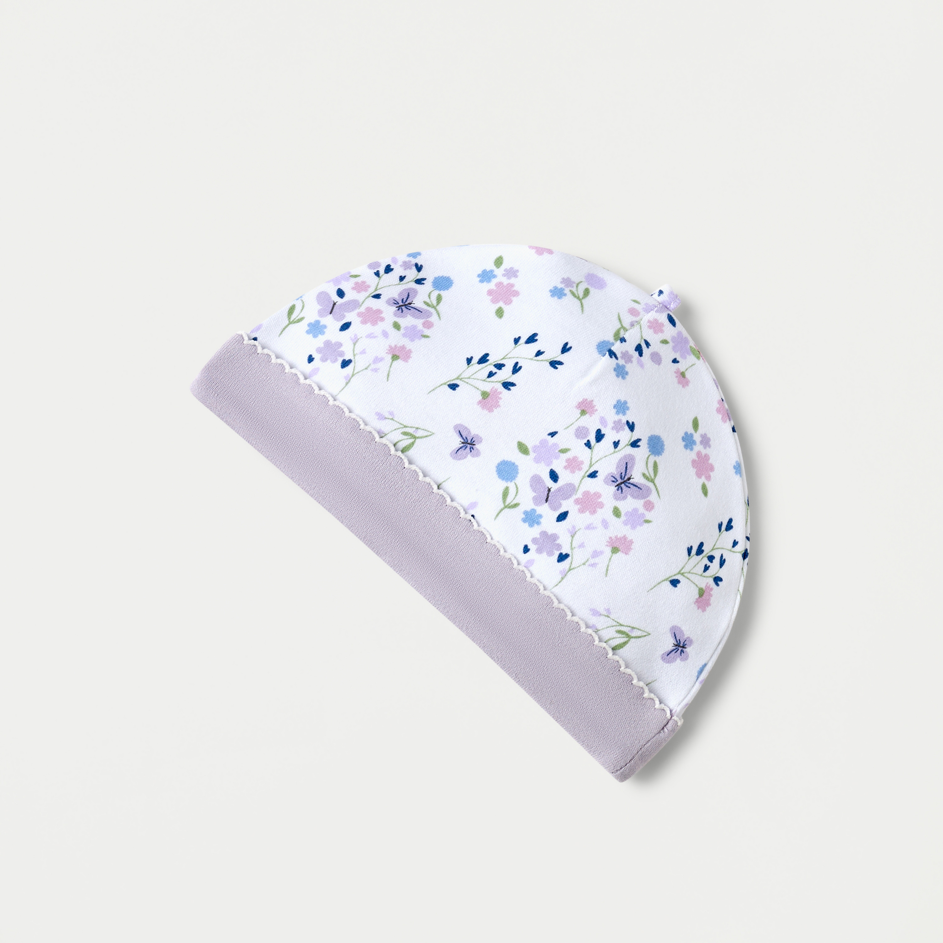 Juniors All-Over Floral Print Beanie-baby-girls-accessories-caps-image-2