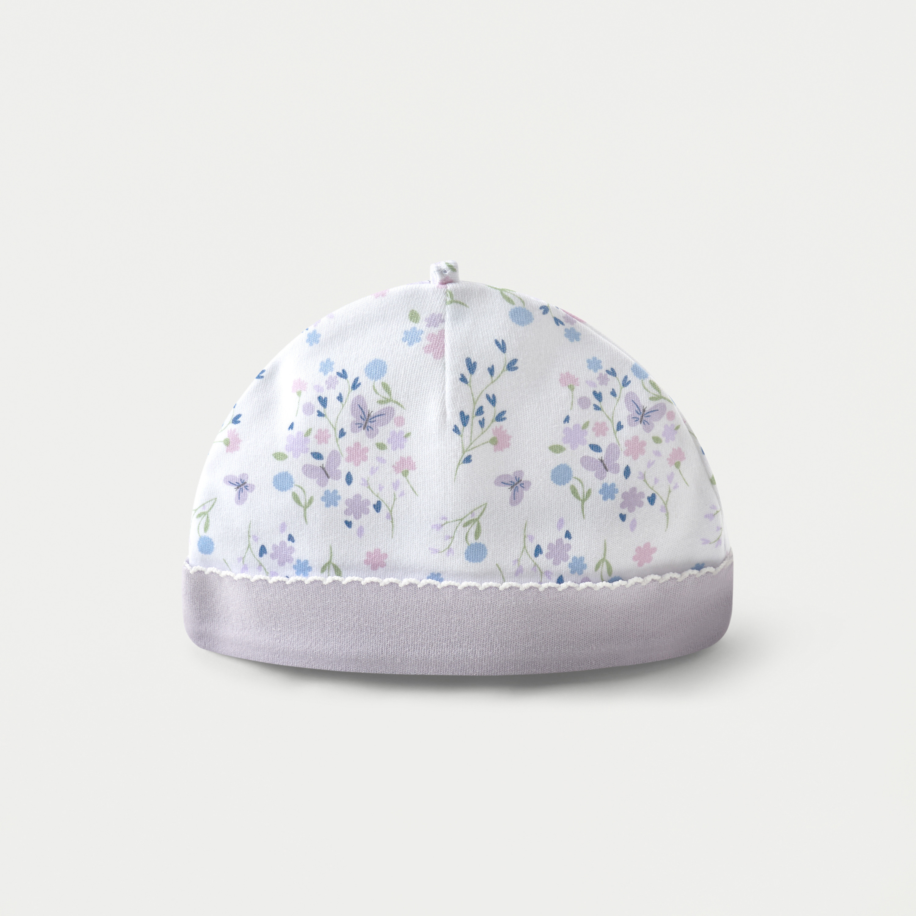 Juniors All-Over Floral Print Beanie-baby-girls-accessories-caps-image-3