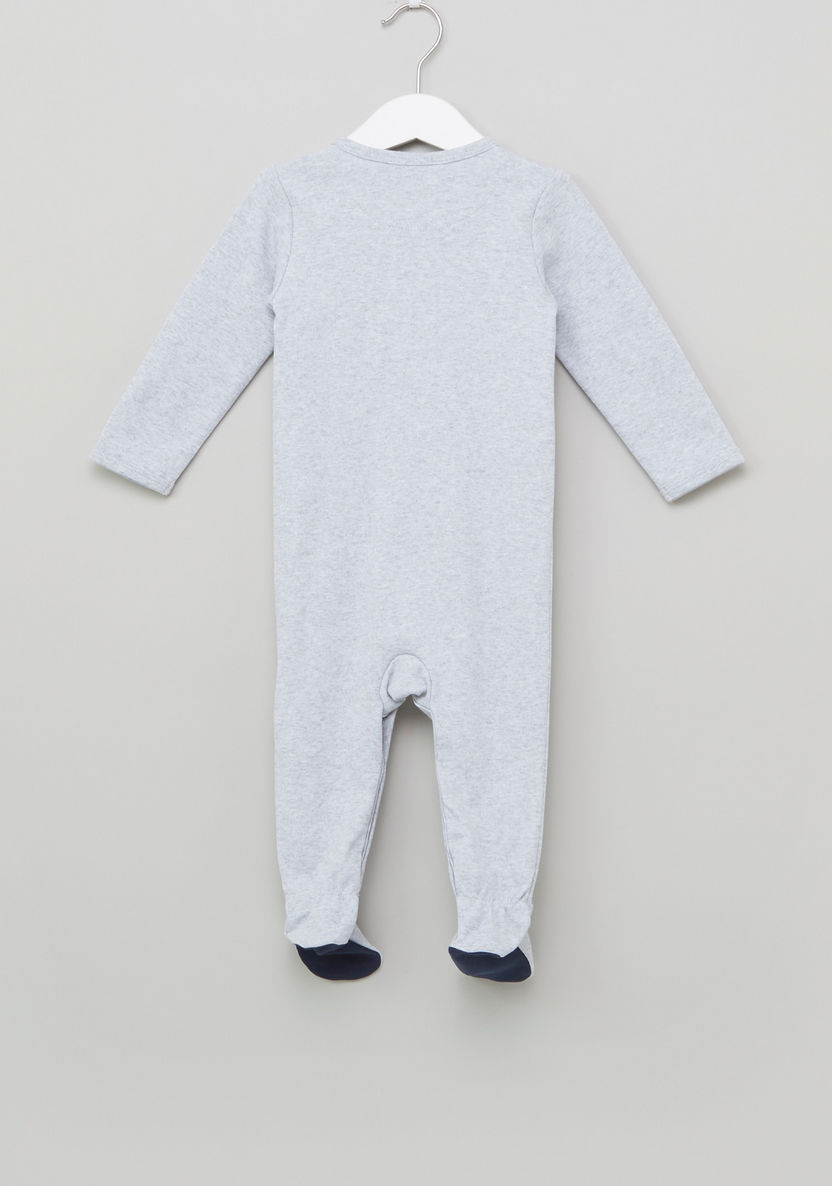 Juniors Long Sleeves Closed Feet Sleepsuit-Sleepsuits-image-2