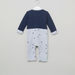 Juniors Printed Mock Jacket Sleepsuit-Sleepsuits-thumbnail-2