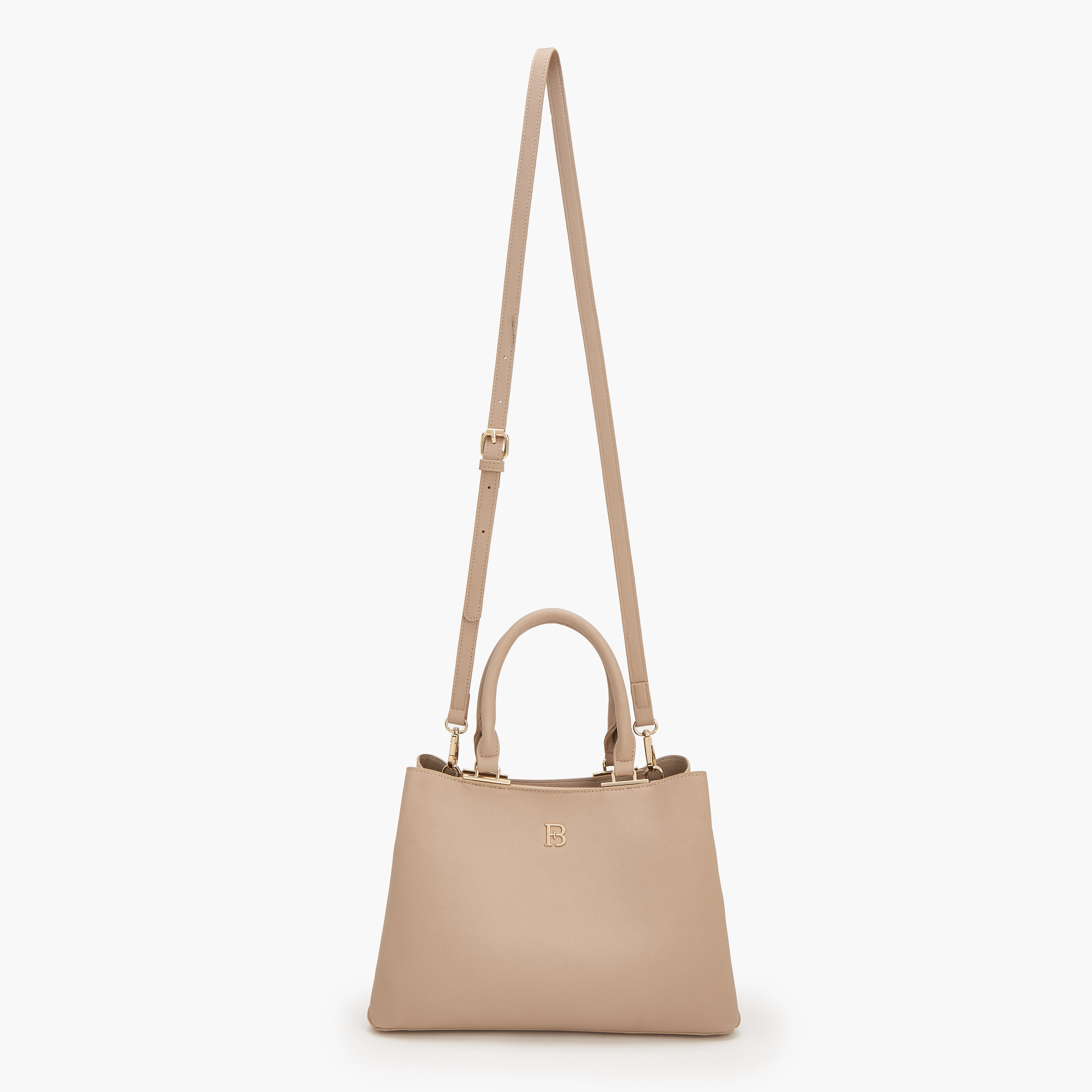 Flora Bella Solid Tote Bag with Detachable Strap-women-bagsandwallets-handbags-image-2
