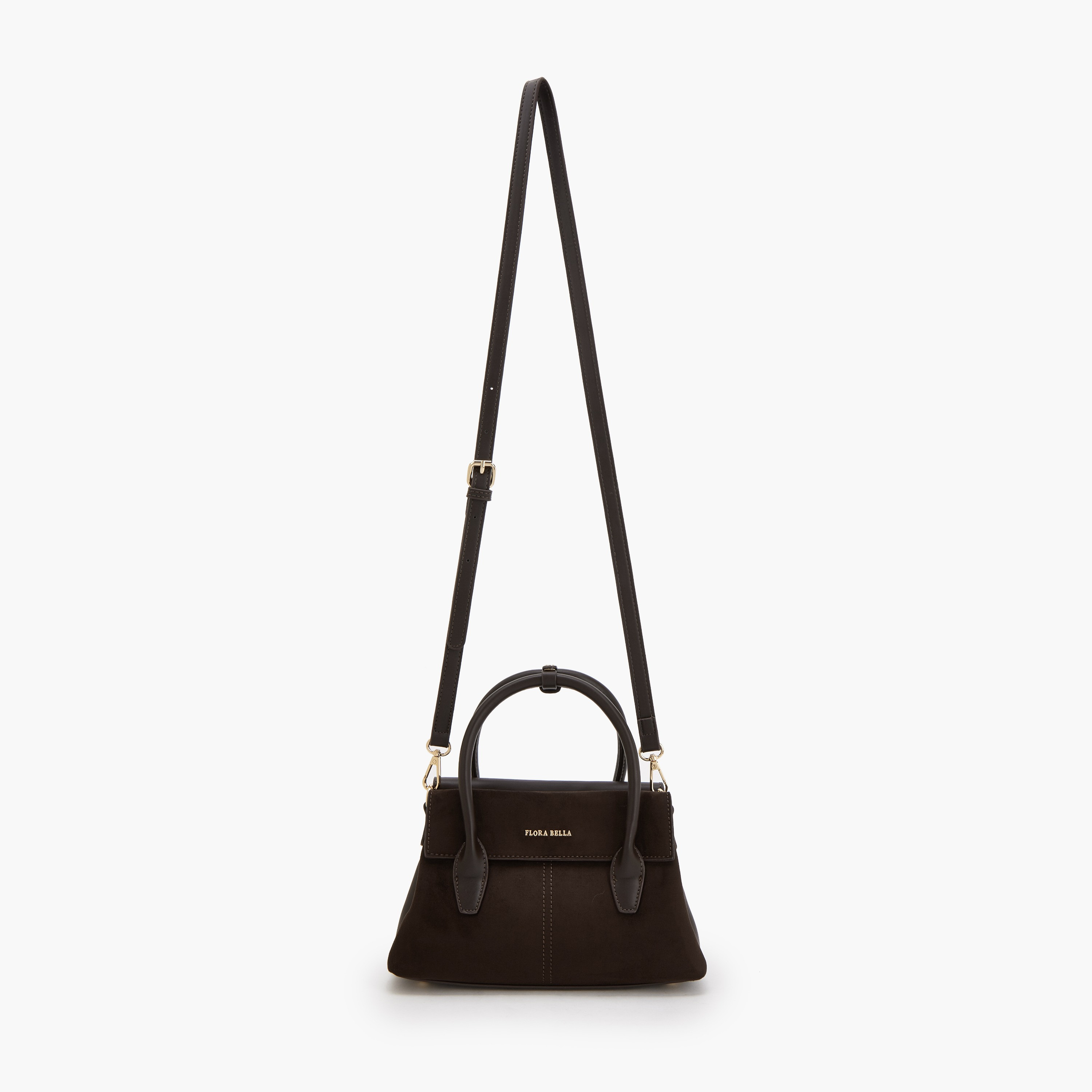 شنطة كروس بودي بارزة الملمس بحزام قابل للفصل من فلورا بيلا-women-bagsandwallets-handbags-image-2