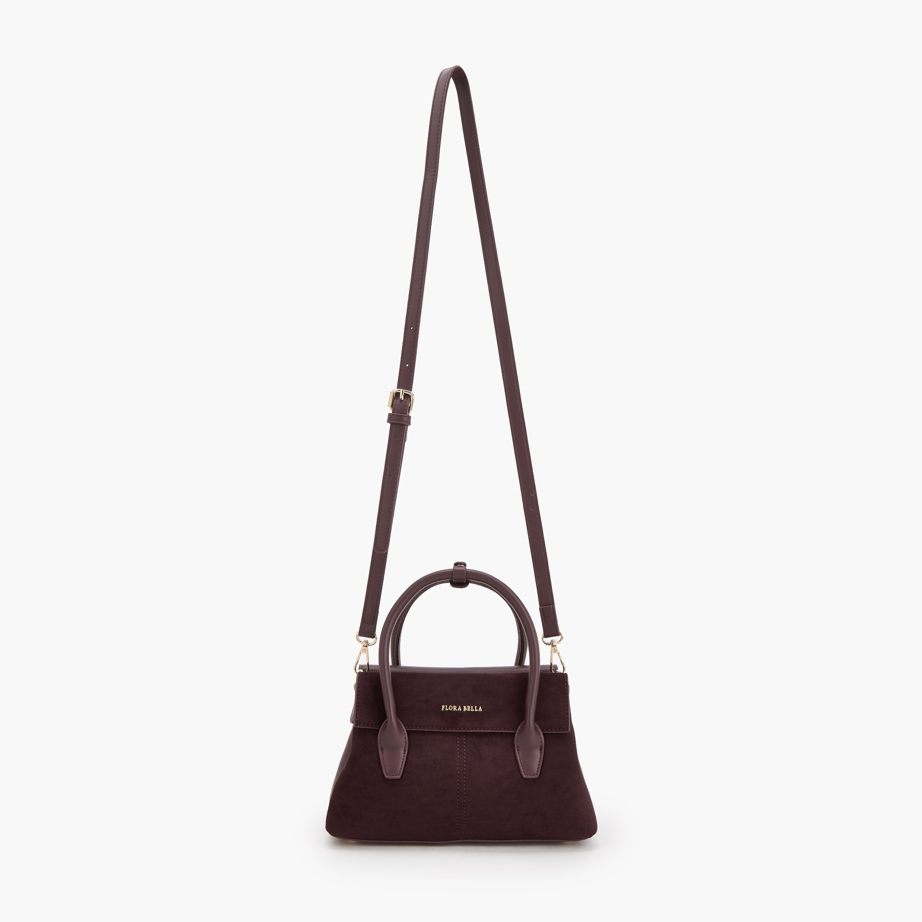 شنطة كروس بودي بارزة الملمس بحزام قابل للفصل من فلورا بيلا-women-bagsandwallets-handbags-image-2