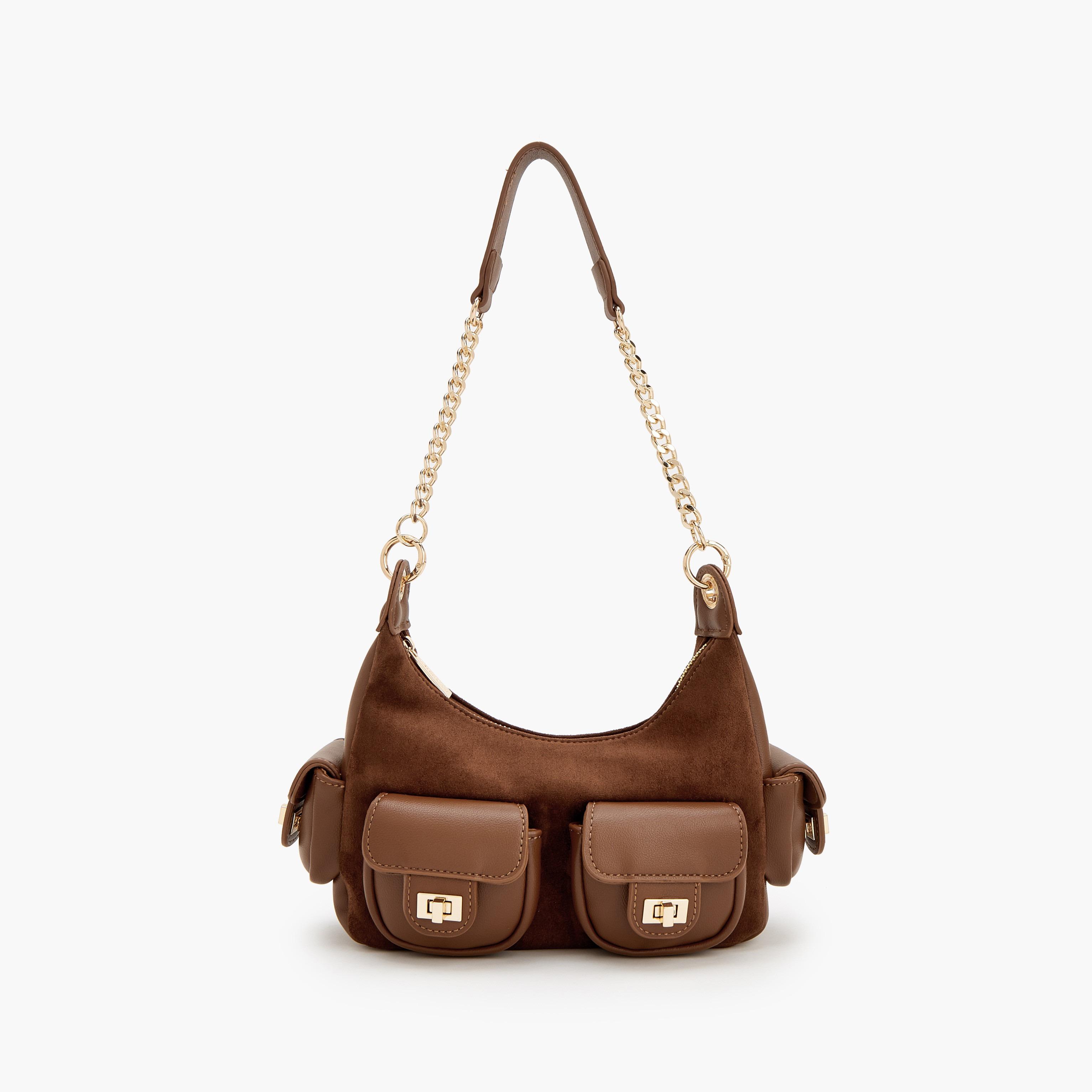 Flora Bella Textured Tote Bag with Adjustable Strap-women-bagsandwallets-handbags-image-1