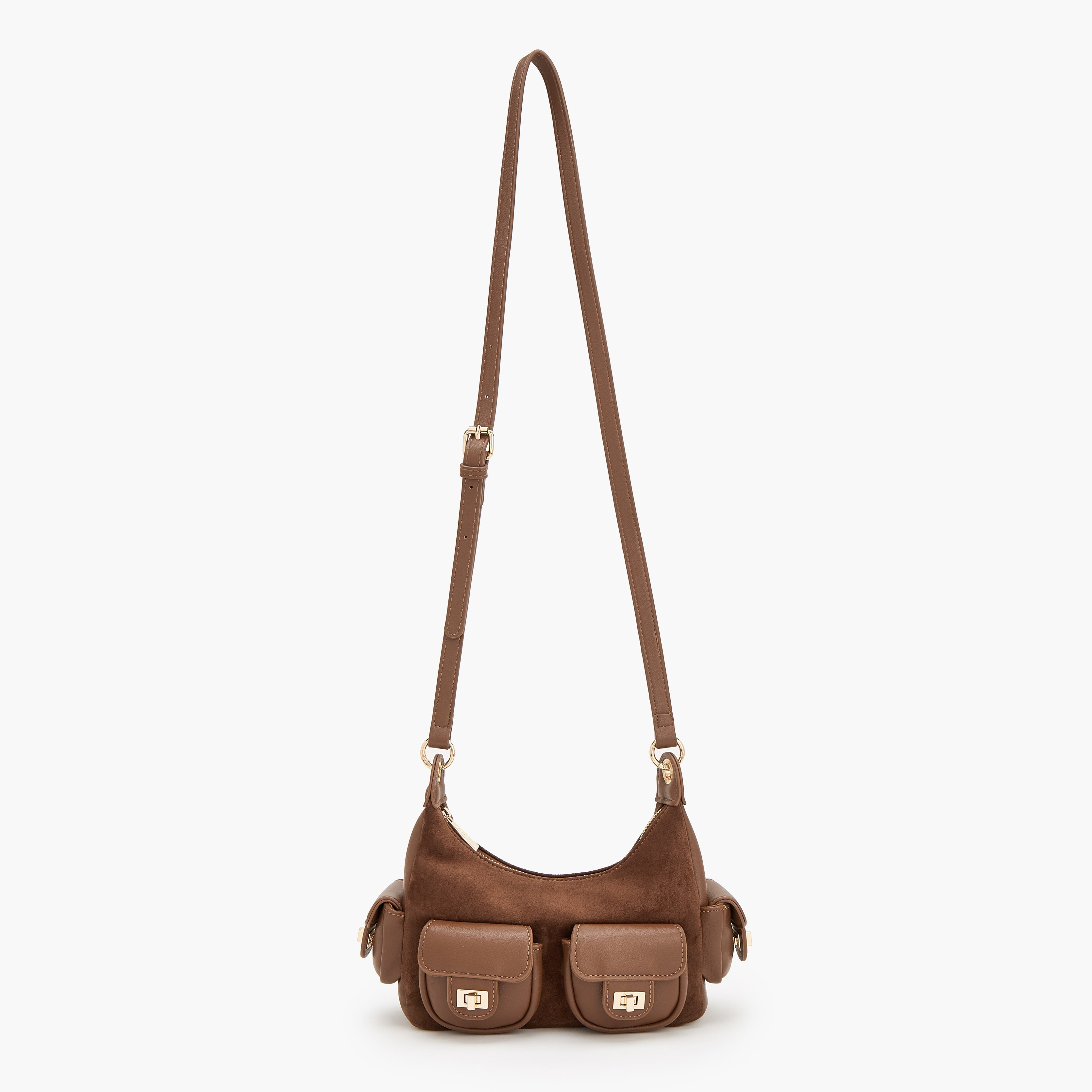 Flora Bella Textured Tote Bag with Adjustable Strap-women-bagsandwallets-handbags-image-2