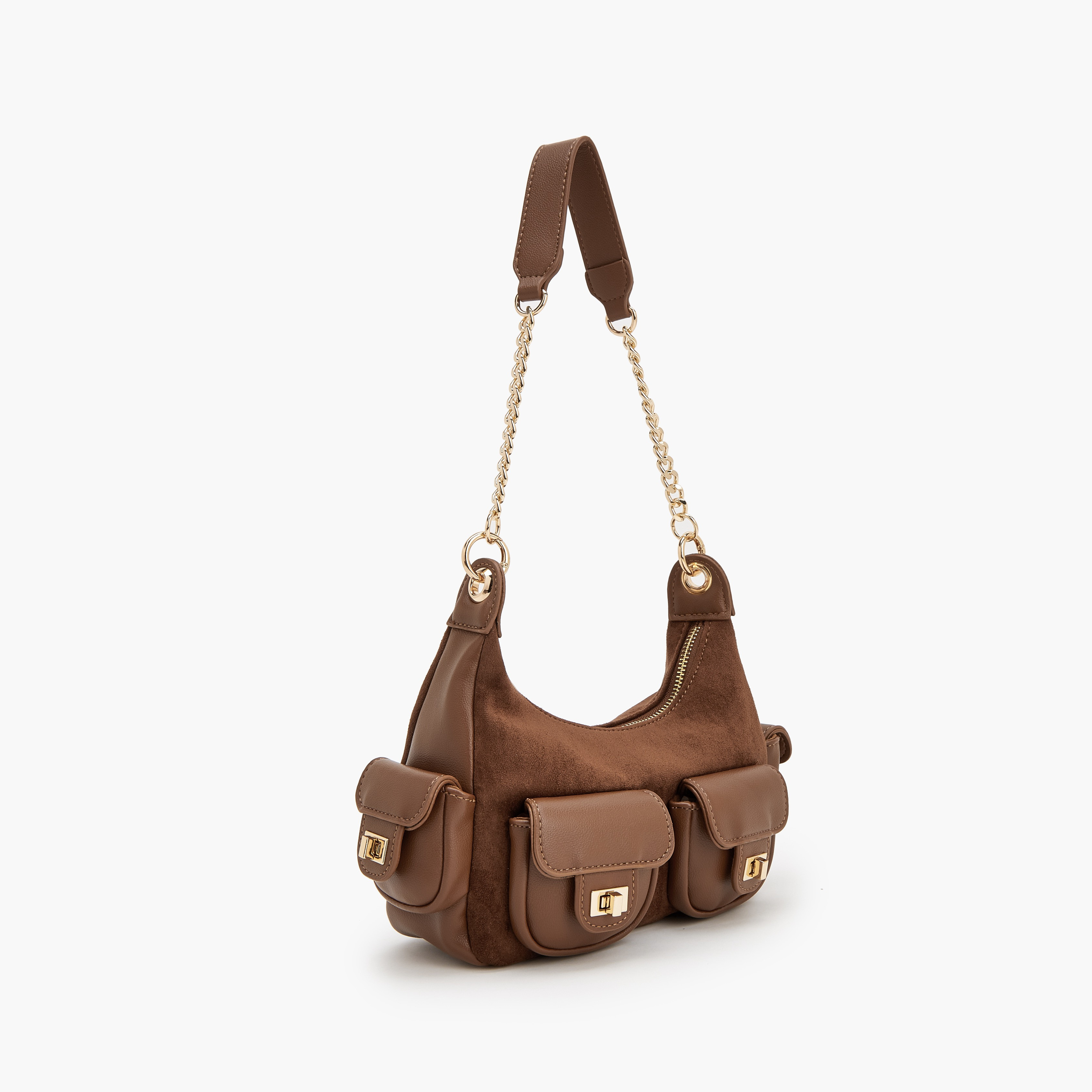 Flora Bella Textured Tote Bag with Adjustable Strap-women-bagsandwallets-handbags-image-3