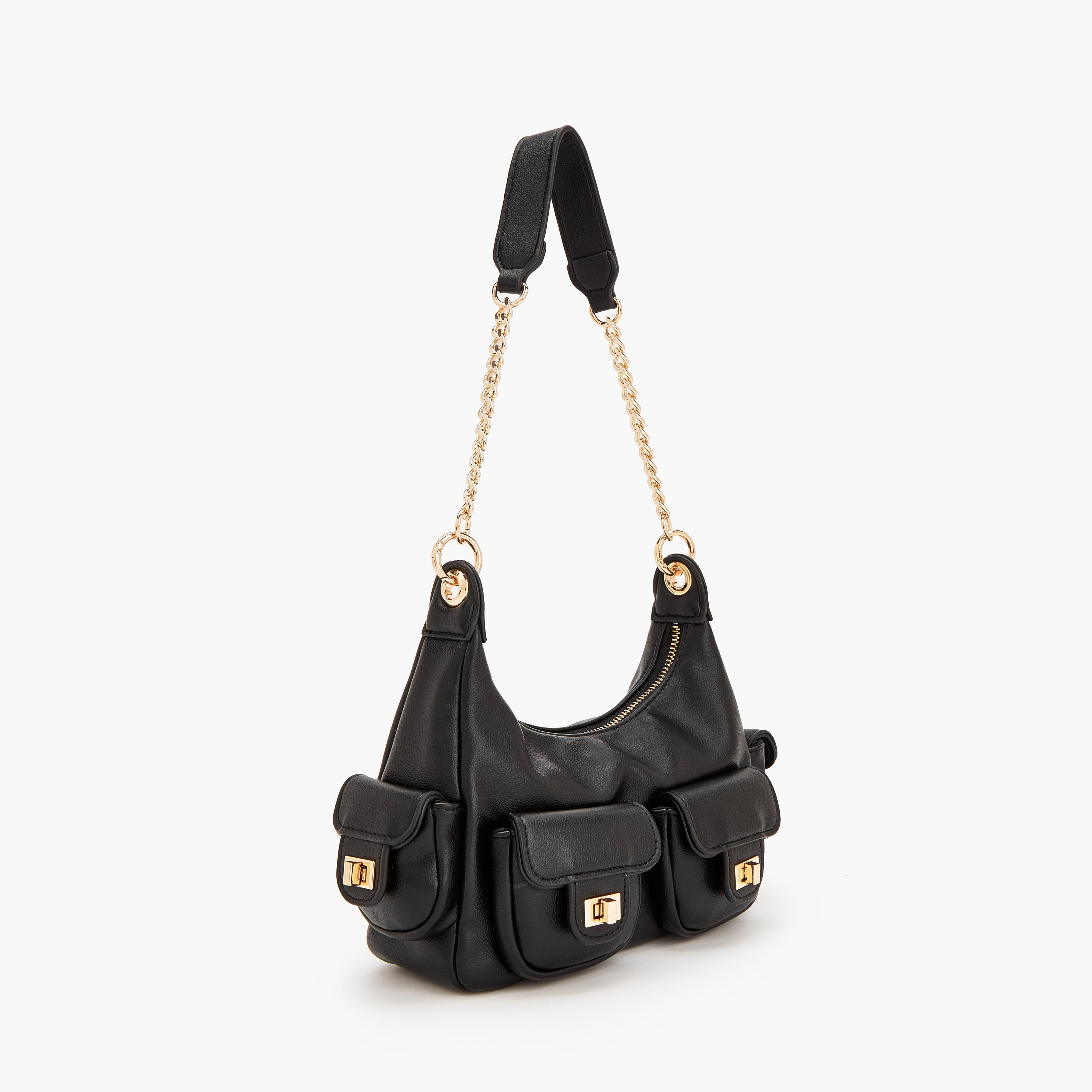 Flora Bella Textured Tote Bag with Adjustable Strap-women-bagsandwallets-handbags-image-3
