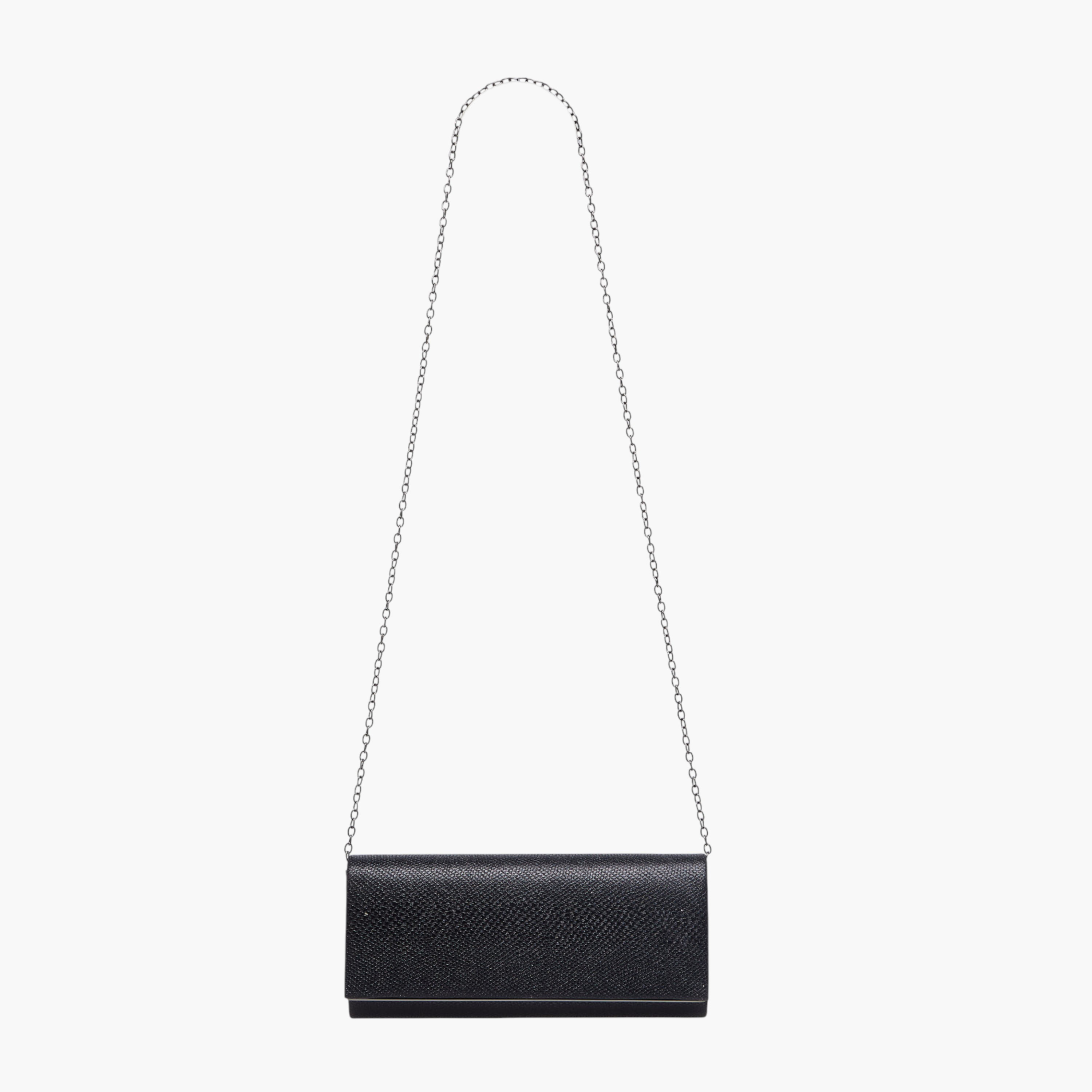 شنطة كلاتش بارزة الملمس بحزام سلسلة قابل للفصل من فلورا بيلا-women-bagsandwallets-handbags-image-2