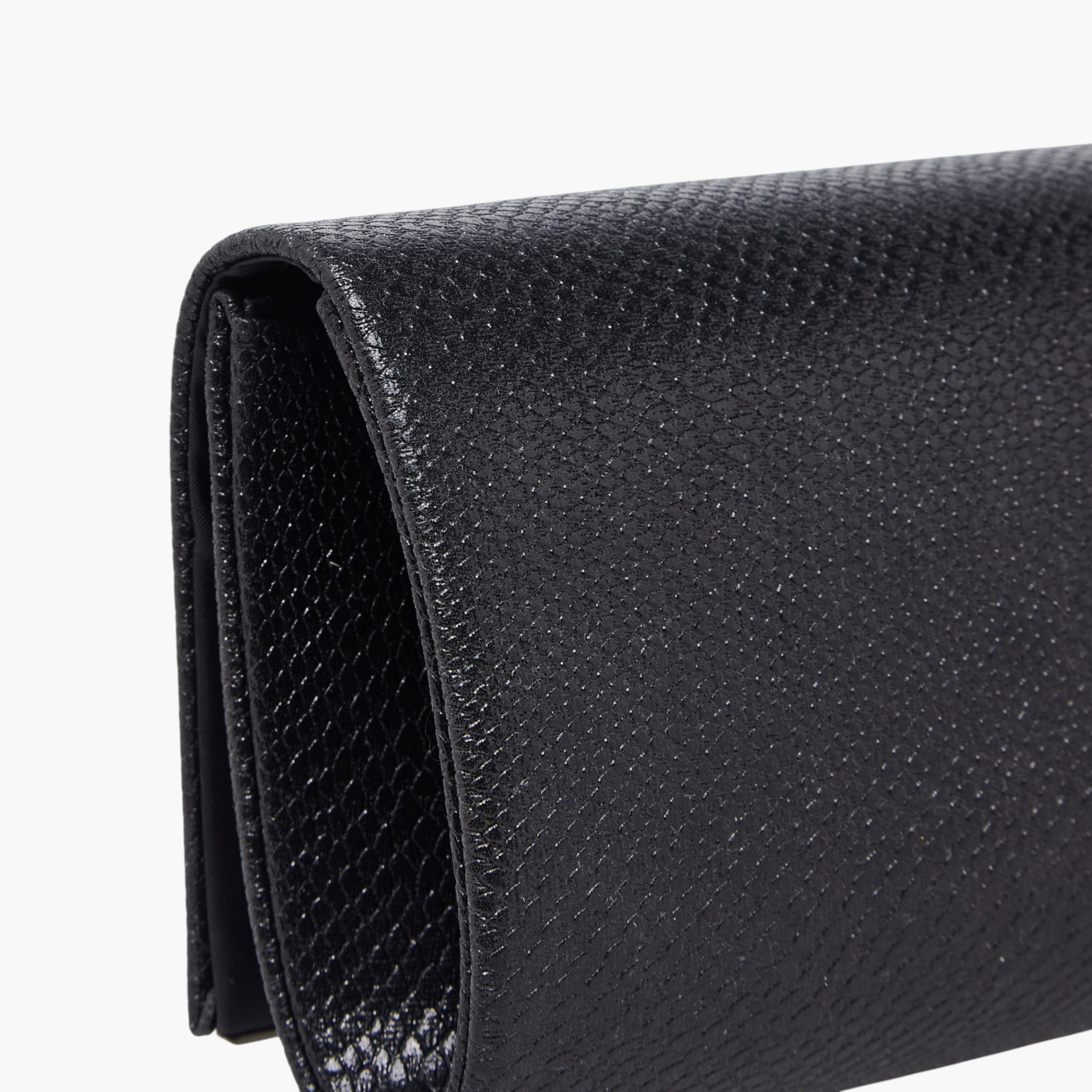 شنطة كلاتش بارزة الملمس بحزام سلسلة قابل للفصل من فلورا بيلا-women-bagsandwallets-handbags-image-5
