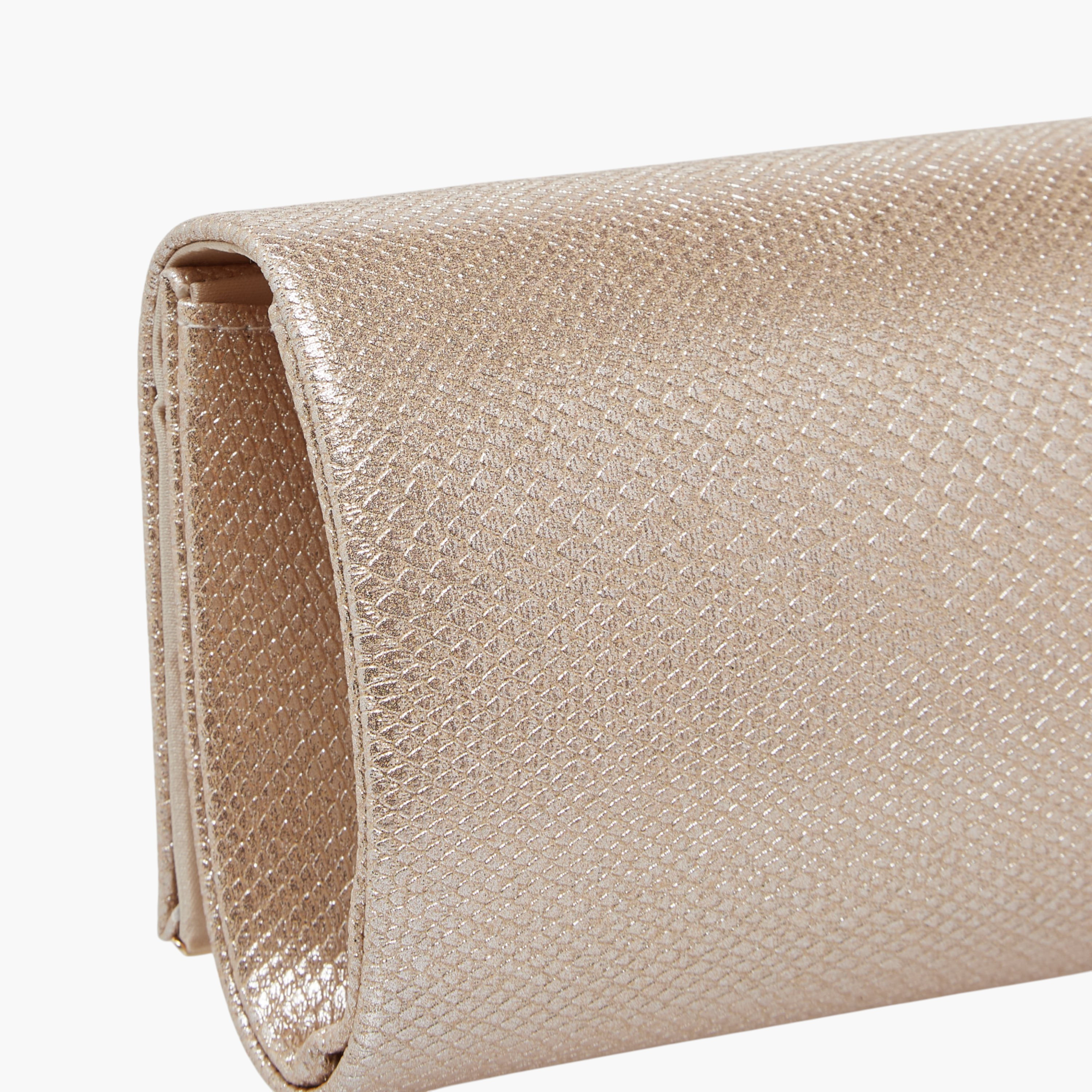 Flora Bella Textured Clutch with Detachable Chain Strap-women-bagsandwallets-handbags-image-5