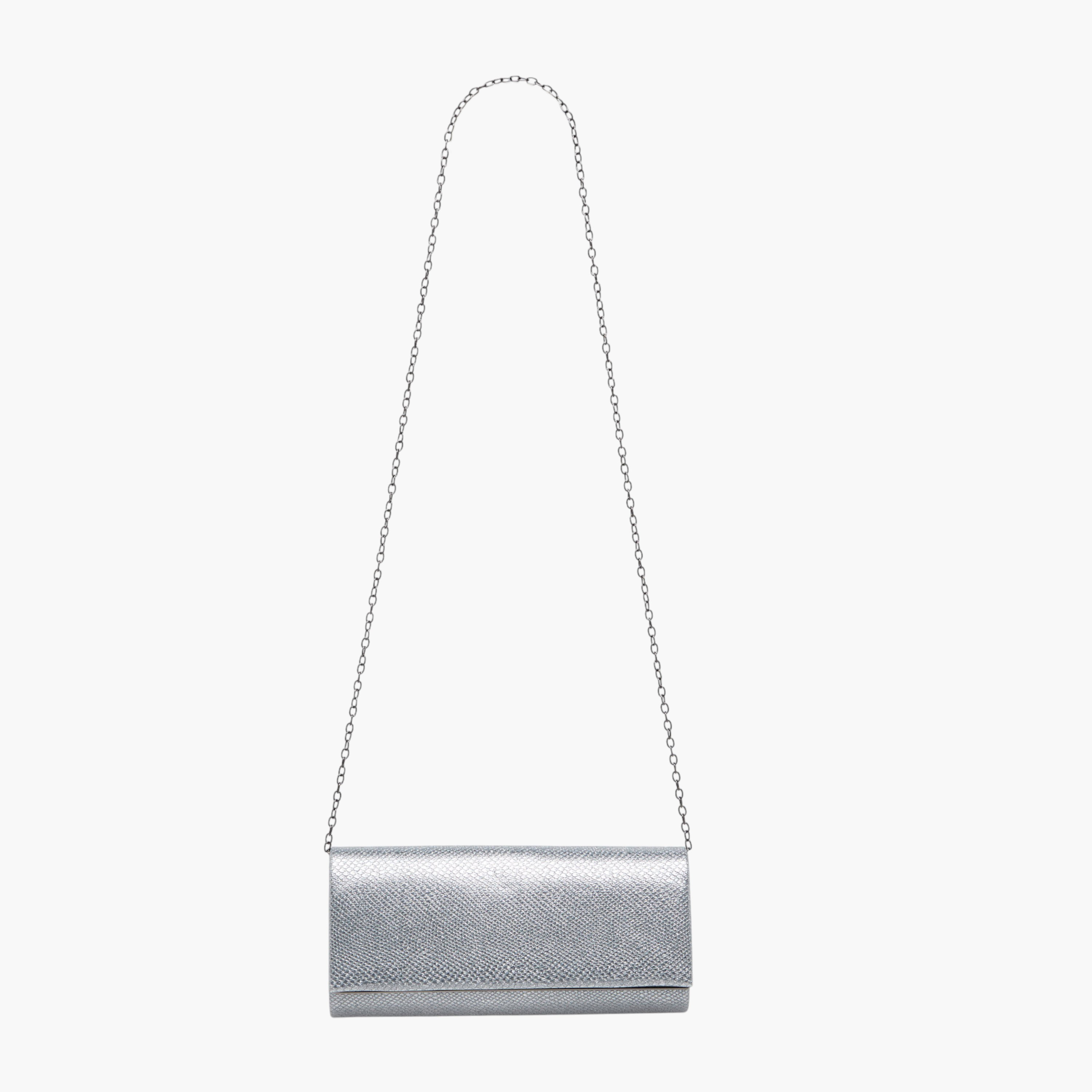 Flora Bella Textured Clutch with Detachable Chain Strap-women-bagsandwallets-handbags-image-2