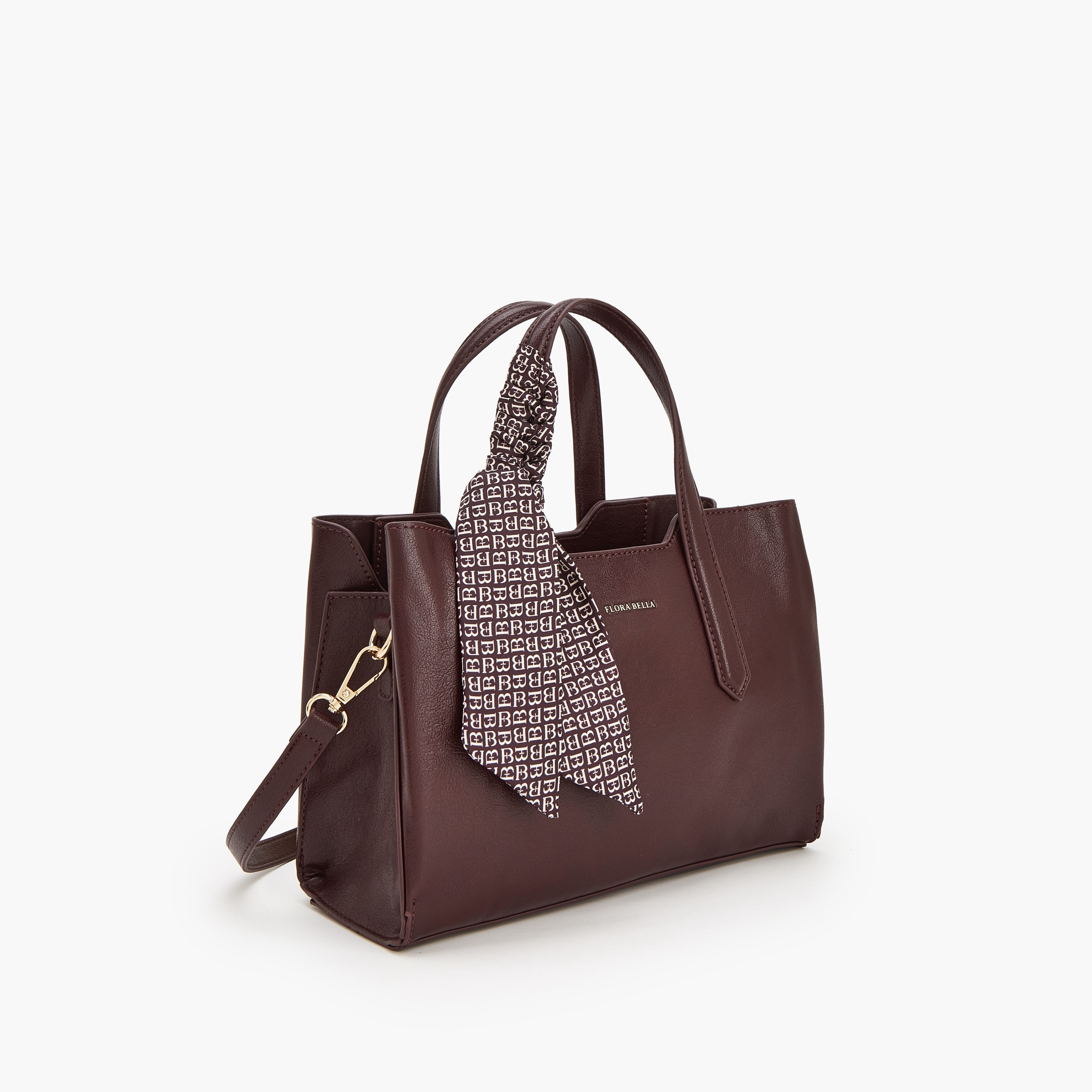 شنطة توتي بوشاح وحزام قابل للفصل من فلورا بيلا-women-bagsandwallets-handbags-image-3