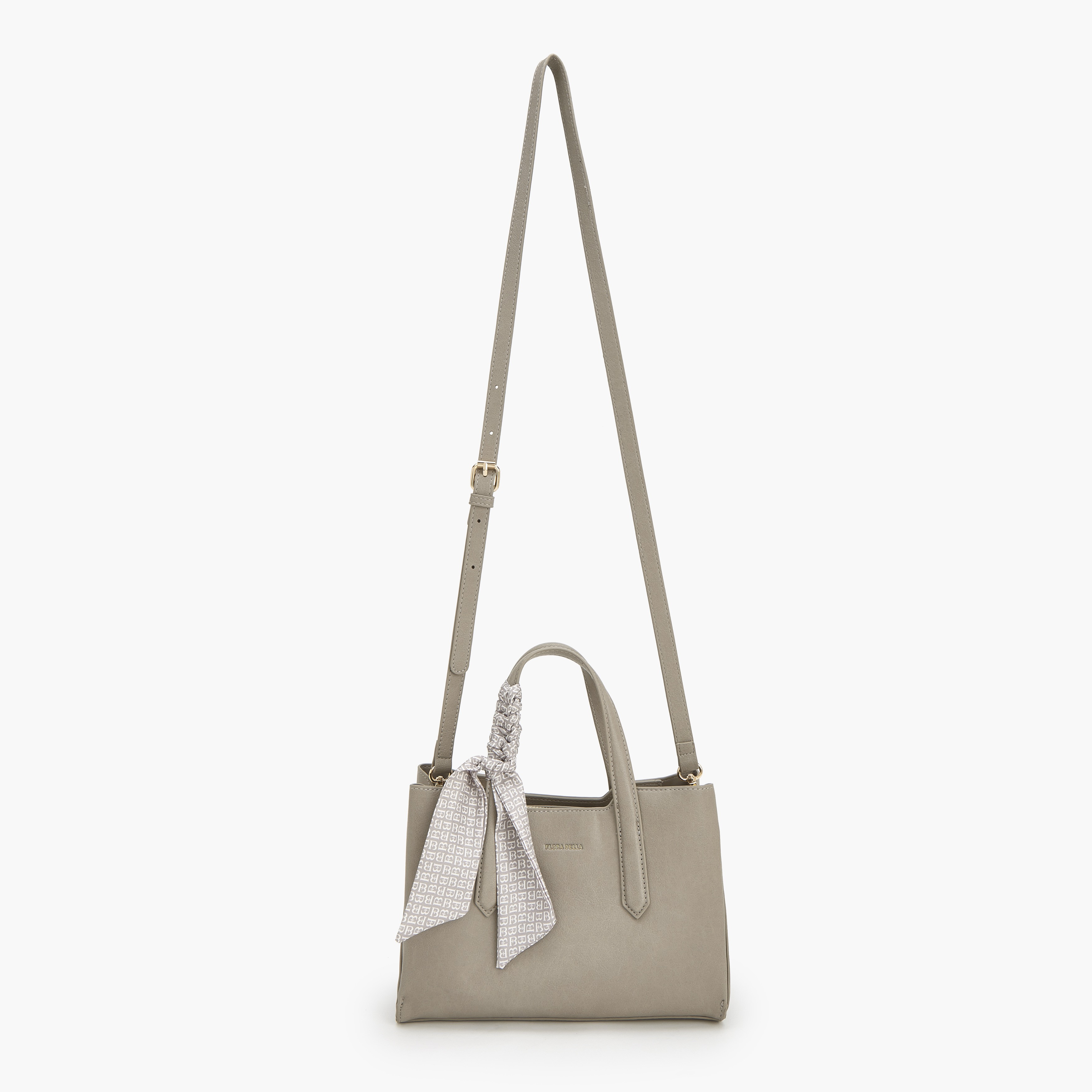 شنطة توتي بوشاح وحزام قابل للفصل من فلورا بيلا-women-bagsandwallets-handbags-image-2