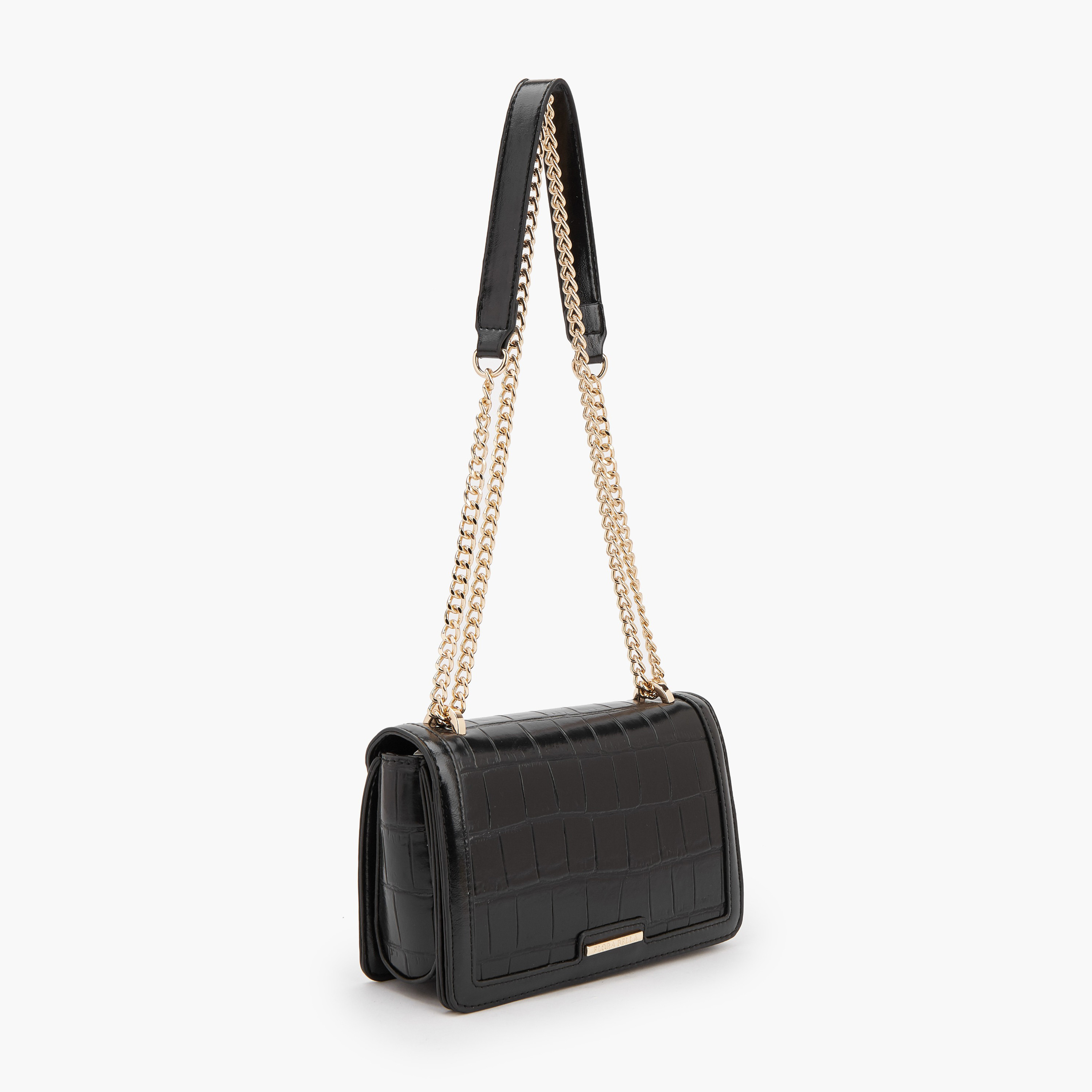 شنطة كروس بودي بارزة الملمس بحزام سلسلة من فلورا بيلا-women-bagsandwallets-handbags-image-3