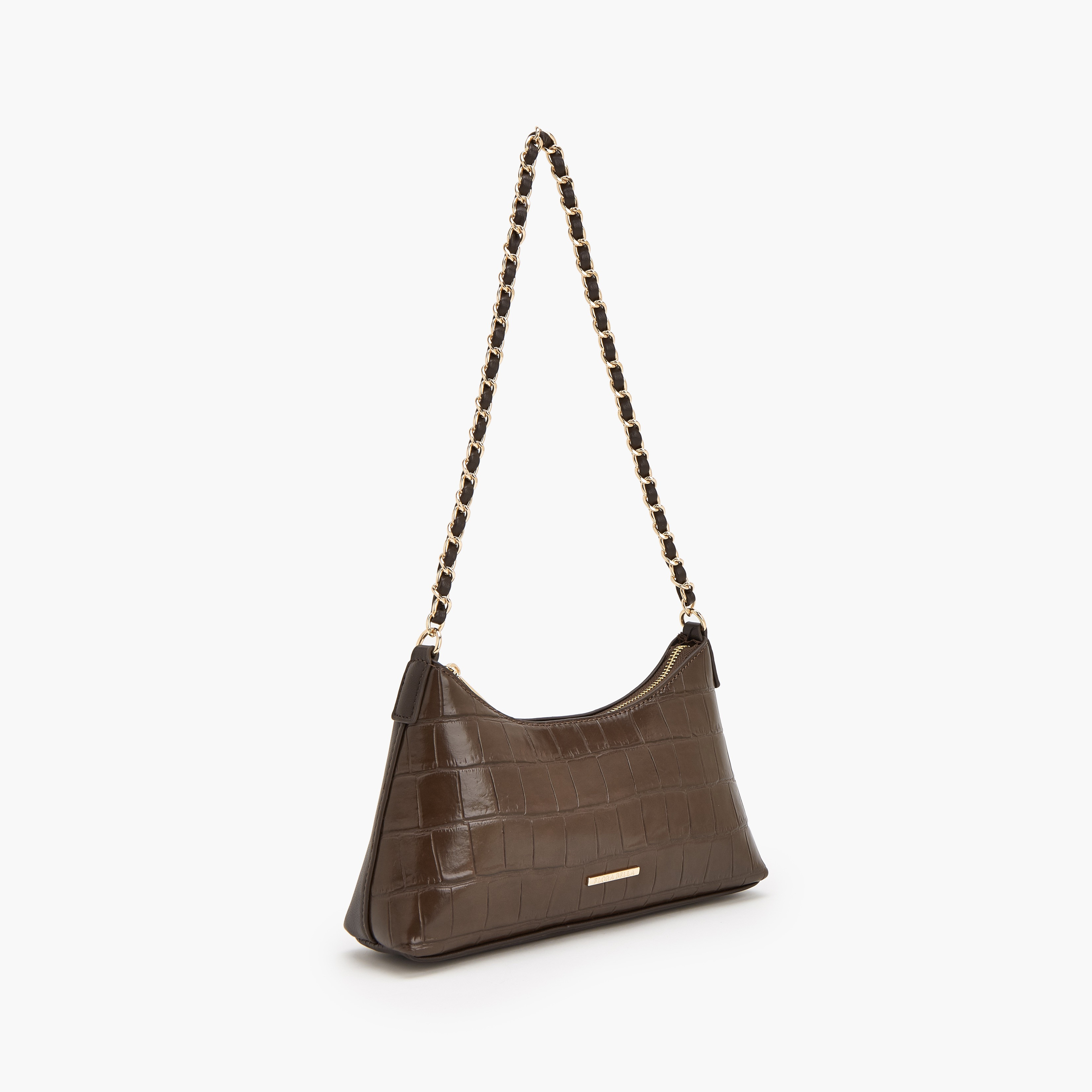 شنطة كتف بارزة الملمس بحزام سلسلة من فلورا بيلا-women-bagsandwallets-handbags-image-3
