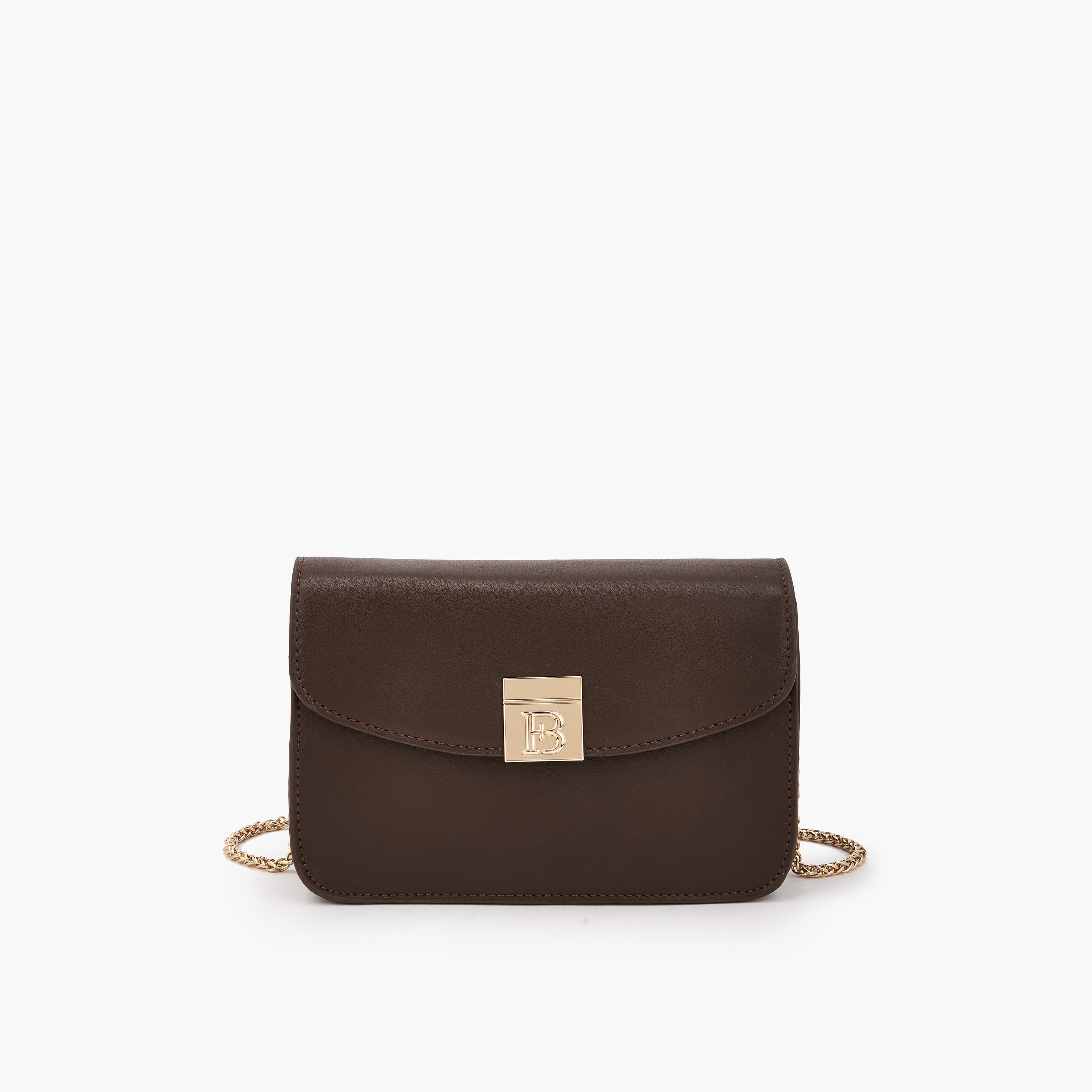 شنطة كروس بودي بزينة شعار مع حزام سلسلة من فلورا بيلا-women-bagsandwallets-handbags-image-1