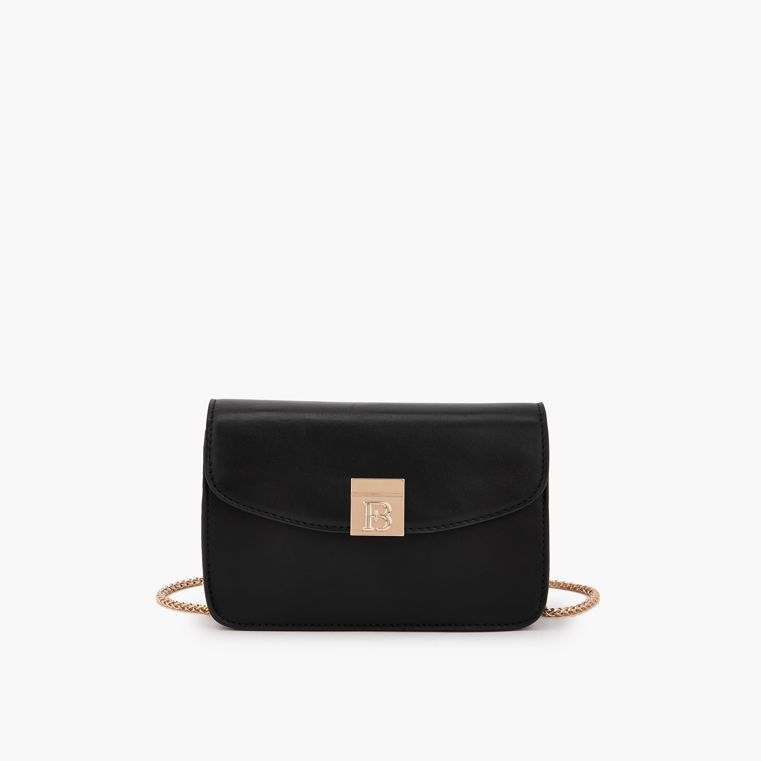 شنطة كروس بودي بزينة شعار مع حزام سلسلة من فلورا بيلا-women-bagsandwallets-handbags-image-1