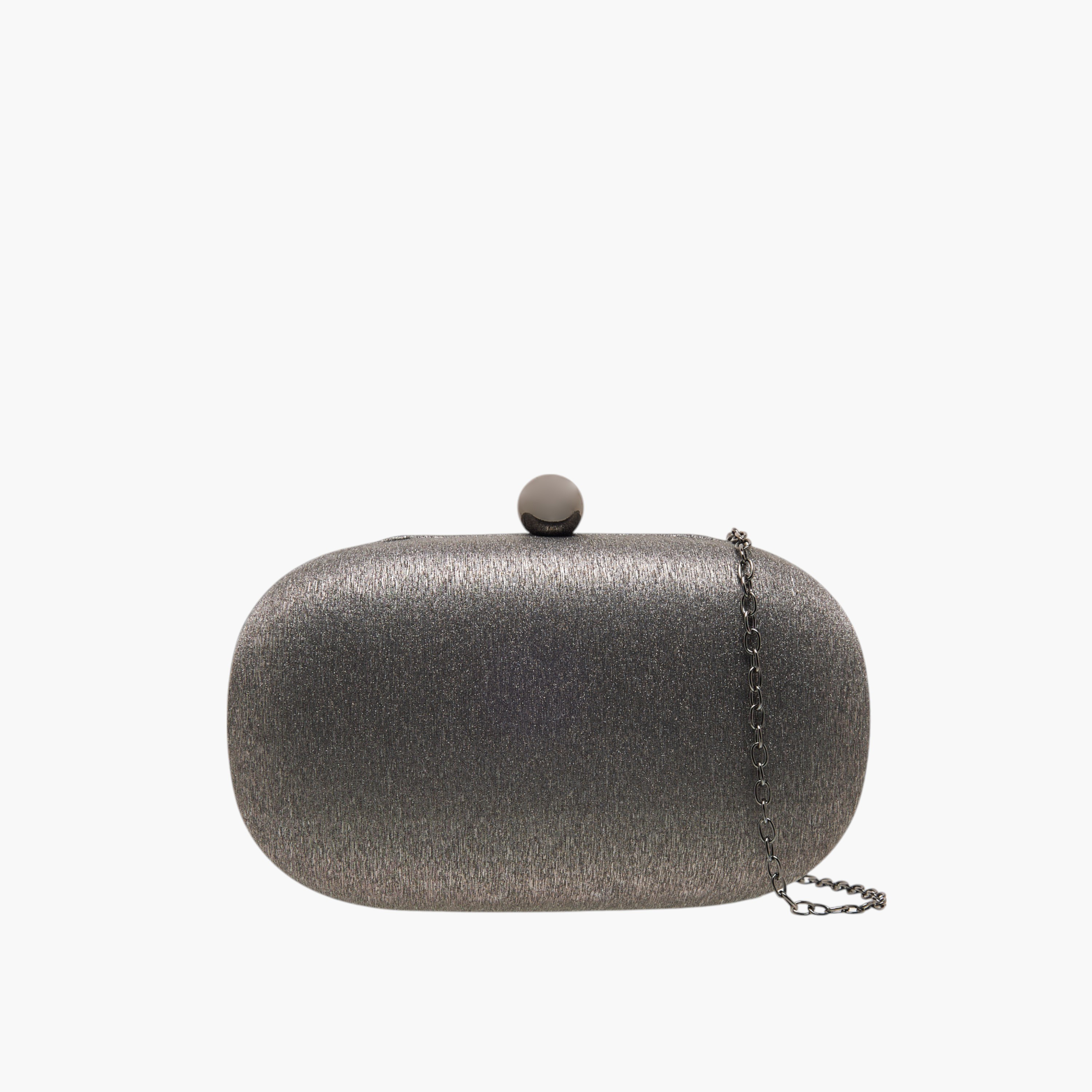 Flora Bella Textured Clutch with Flap Closure and Chain Strap-women-bagsandwallets-handbags-image-1