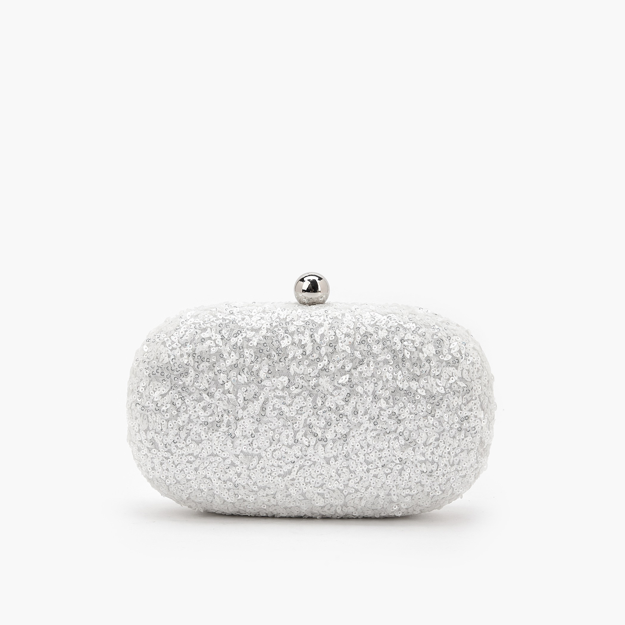 Flora Bella Sequin Embellished Clutch with Chain Strap-women-bagsandwallets-handbags-image-1