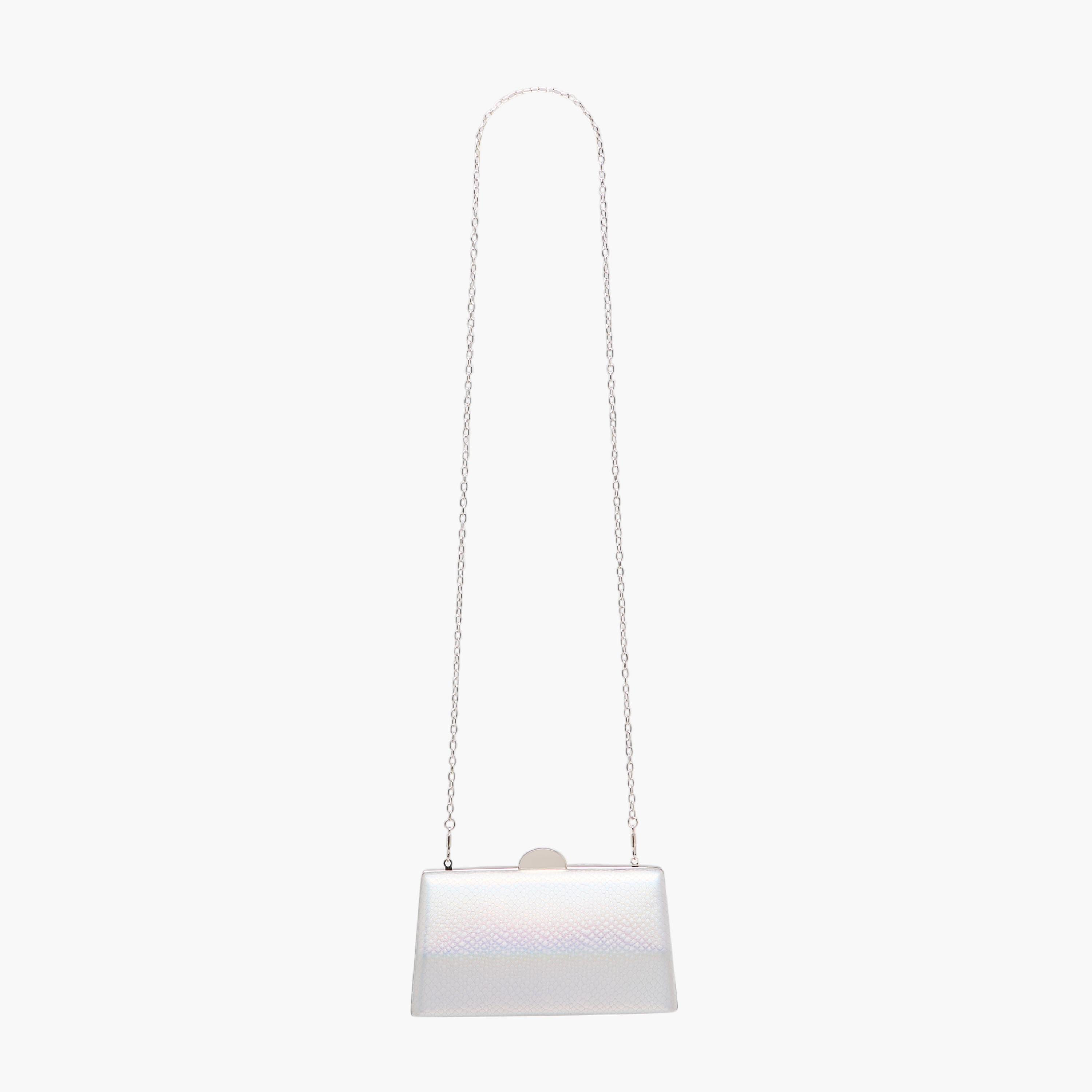 Flora Bella Iridescent Clutch with Flap Closure and Chain Strap-women-bagsandwallets-handbags-image-2