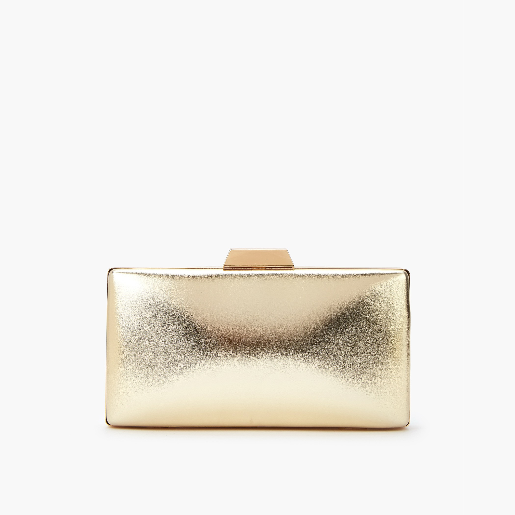 Flora Bella Solid Clutch with Detachable Chain Strap and Clasp Closure-women-bagsandwallets-handbags-image-1