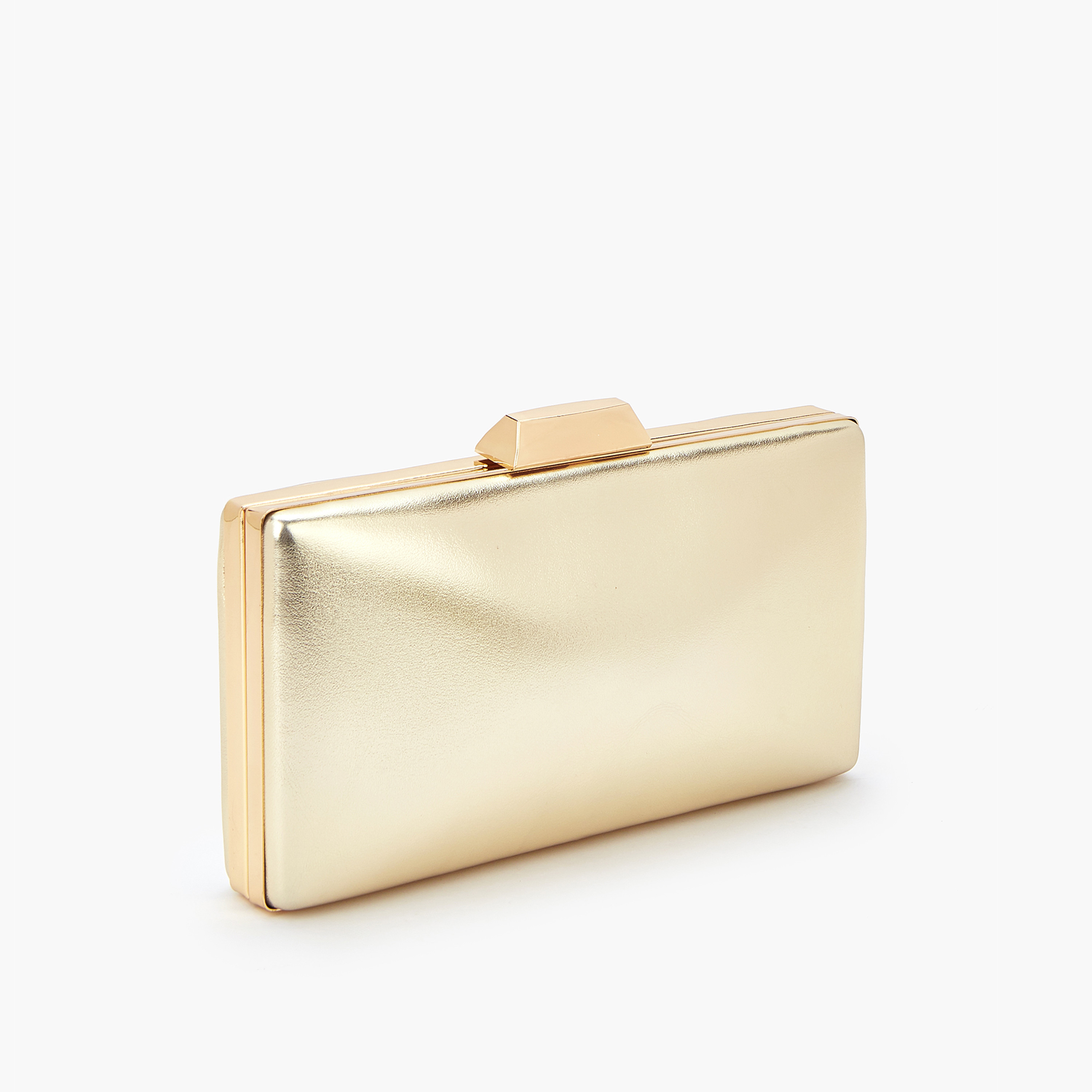 Flora Bella Solid Clutch with Detachable Chain Strap and Clasp Closure-women-bagsandwallets-handbags-image-3