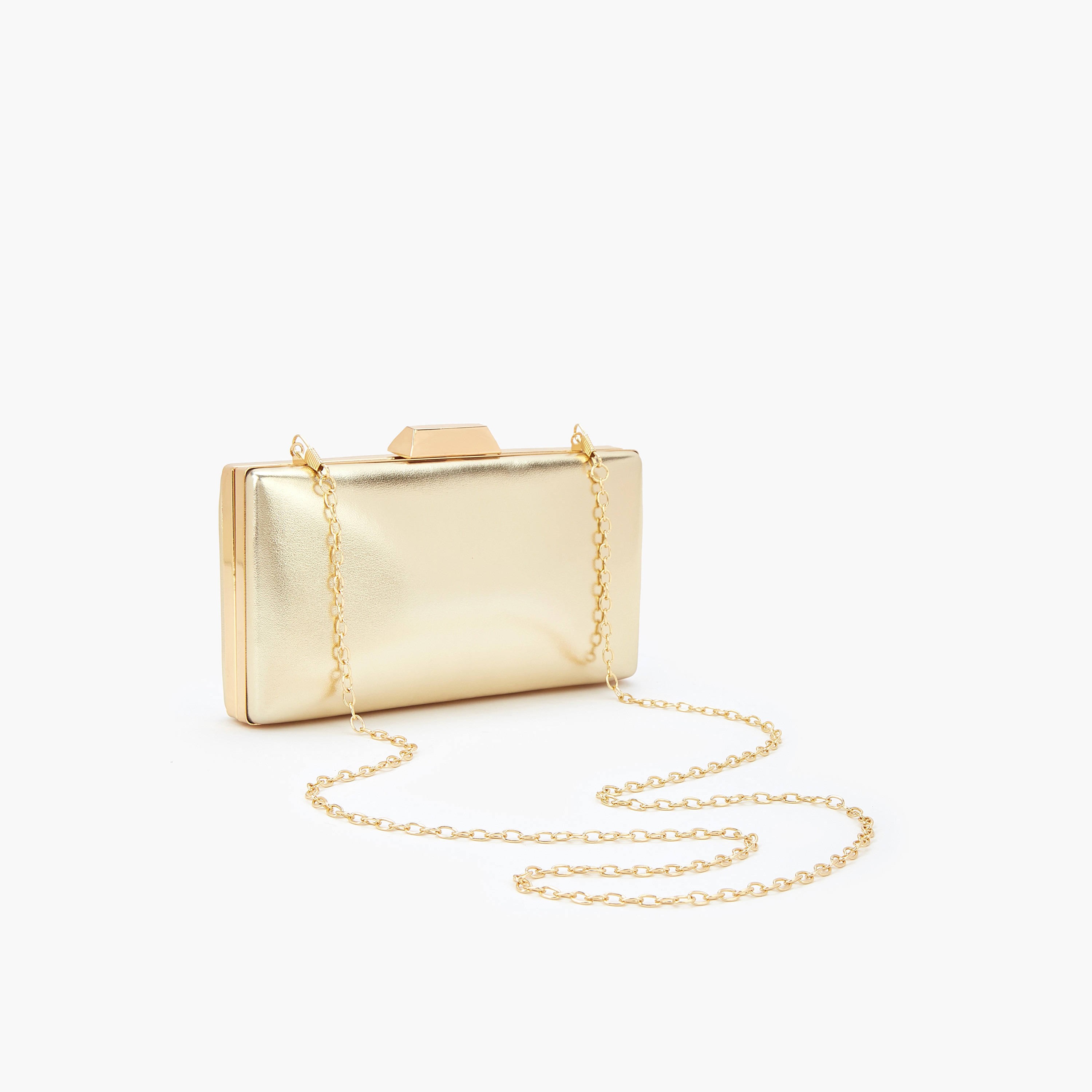 Flora Bella Solid Clutch with Detachable Chain Strap and Clasp Closure-women-bagsandwallets-handbags-image-6