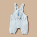 Juniors Elephant Embroidered T-shirt and Dungaree Set-Rompers%2C Dungarees and Jumpsuits-thumbnail-2