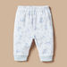 Juniors All-Over Elephant Print T-shirt and Pyjama Set-Pyjama Sets-thumbnail-2