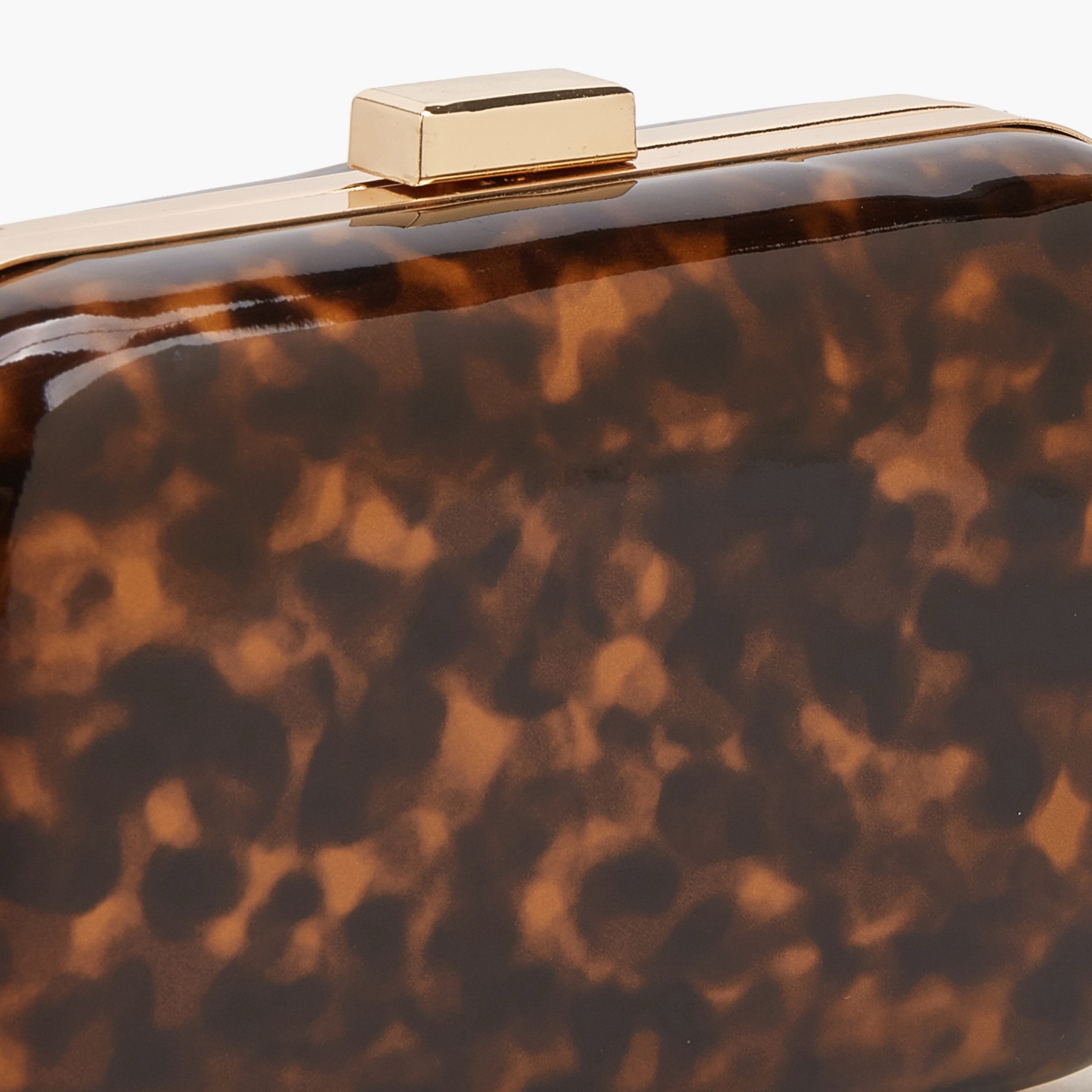 شنطة كلاتش بحزام سلسلة قابل للفصل وطبعات من فلورا بيلا-women-bagsandwallets-handbags-image-4