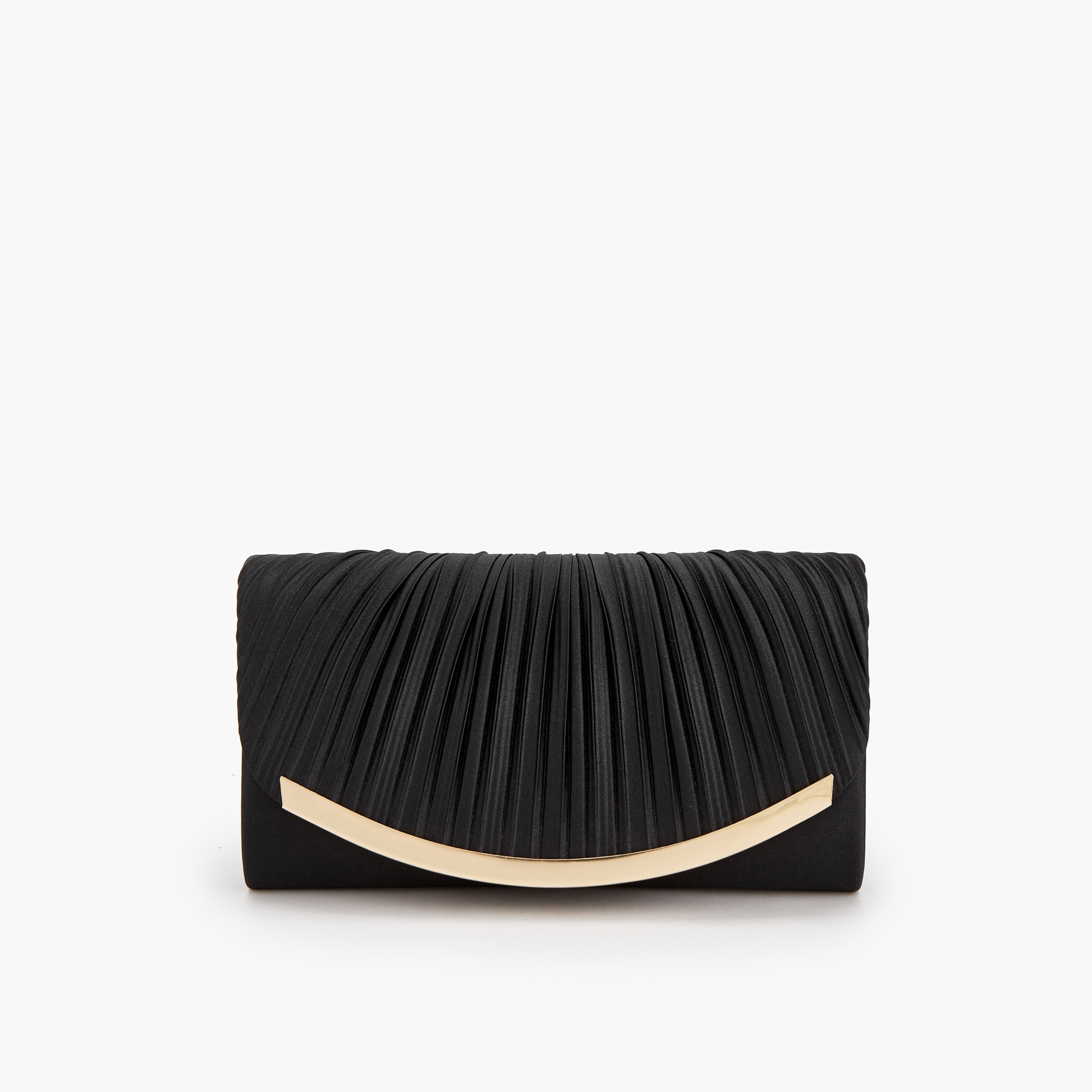 شنطة كلاتش بكسرات وحزام سلسلة قابل للفصل من فلورا بيلا-women-bagsandwallets-handbags-image-1