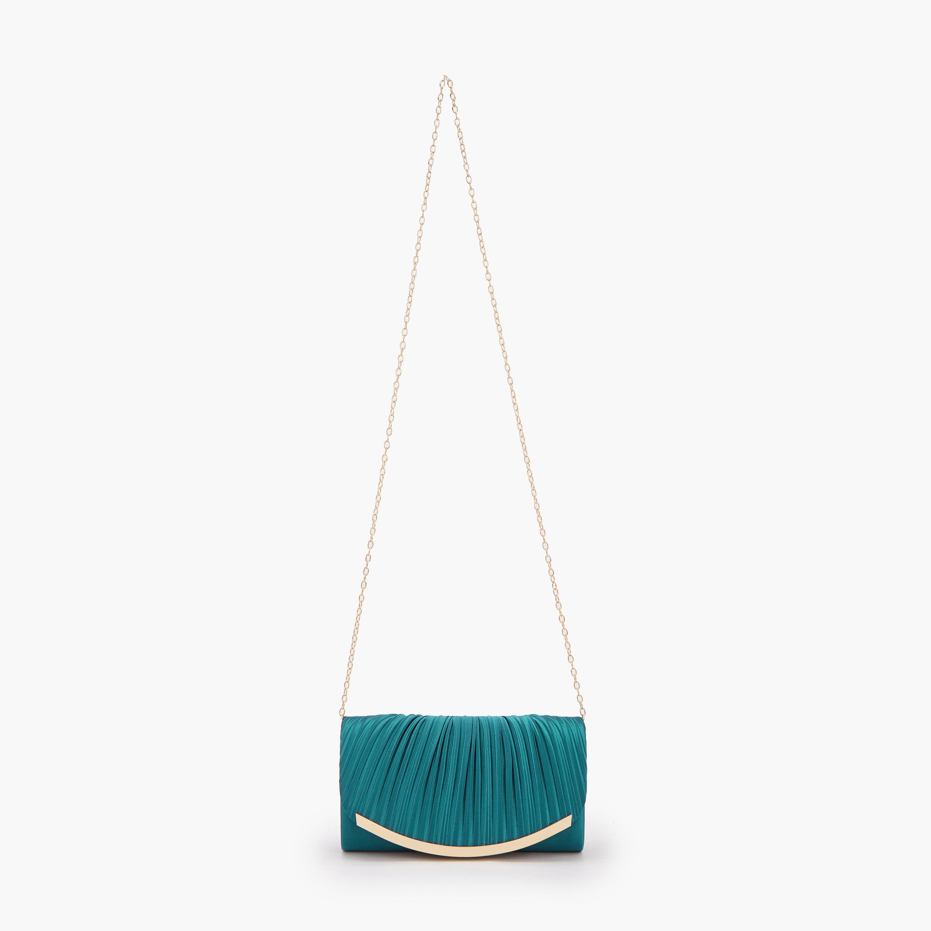 Flora Bella Pleated Clutch with Detachable Chain Strap-women-bagsandwallets-handbags-image-2