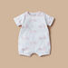 Juniors All-Over Bunny Print Romper with Button Closure-Rompers%2C Dungarees and Jumpsuits-thumbnail-0