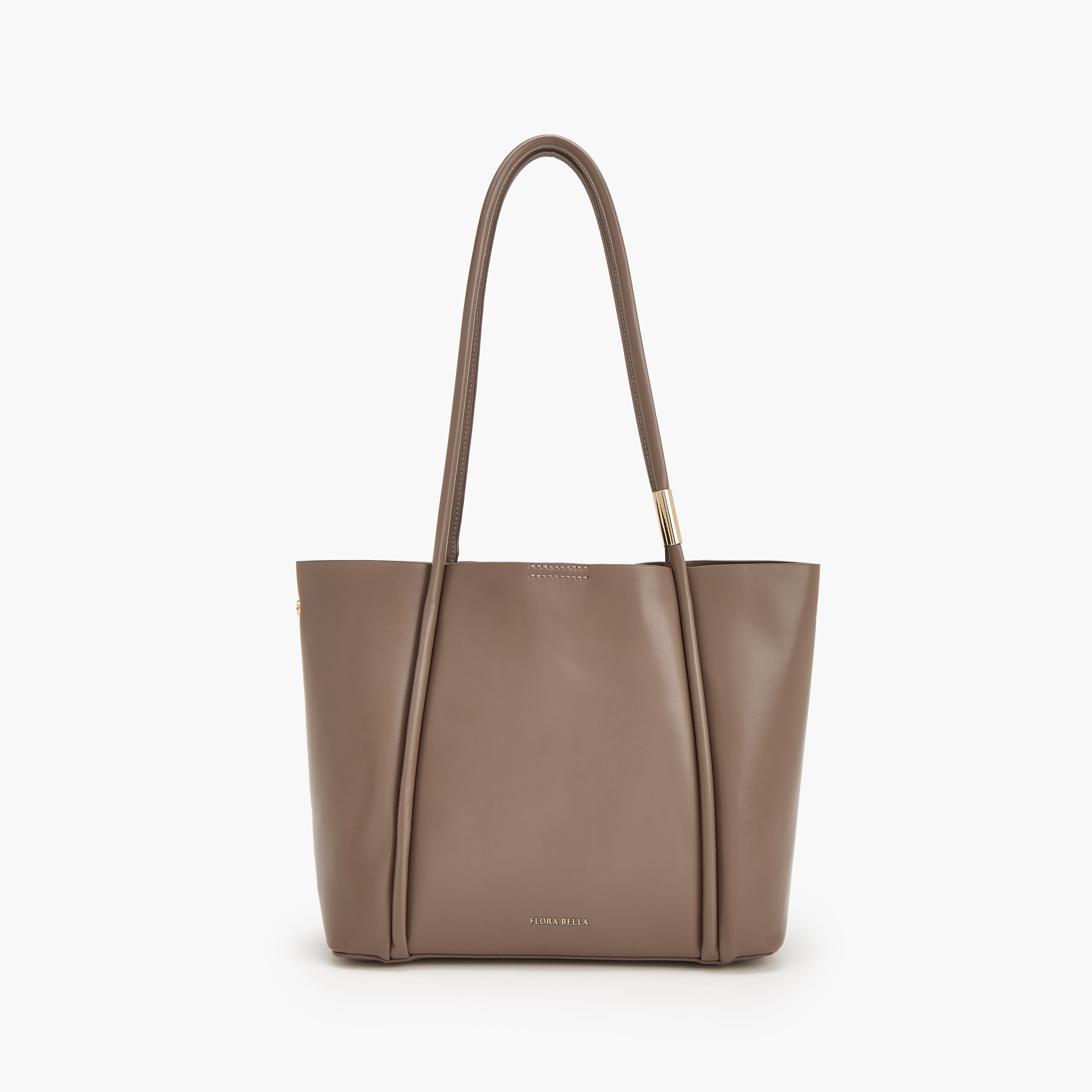 شنطة توتي سادة بمقابض مزدوجة من فلورا بيلا-women-bagsandwallets-handbags-image-1