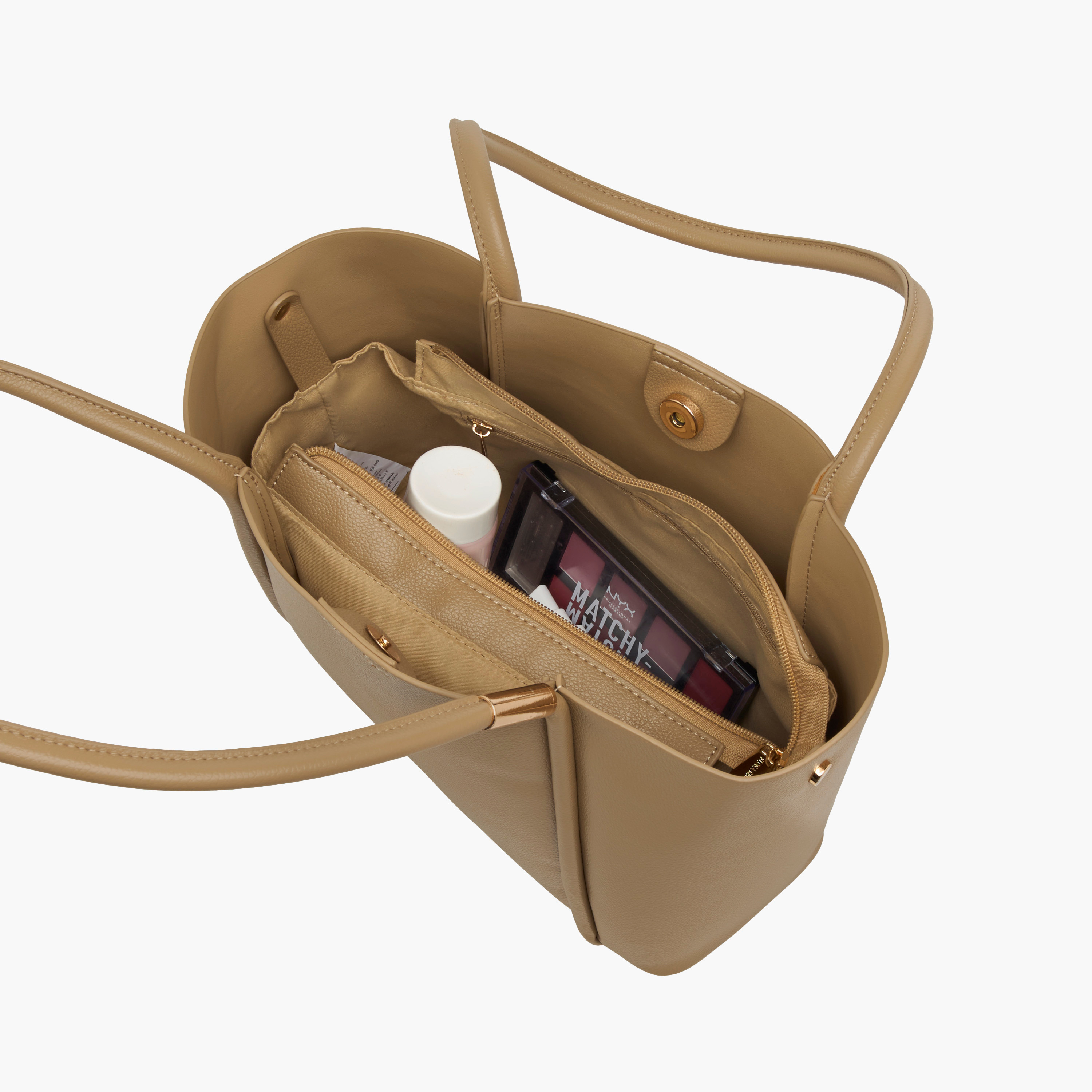 Flora Bella Monotone Tote Bag with Zip Closure-women-bagsandwallets-handbags-image-7