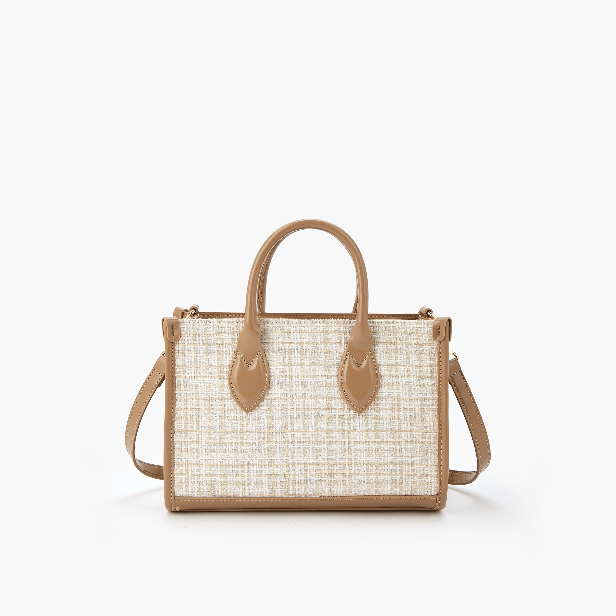 شنطة توتي بارزة الملمس بسحاب إغلاق وحزام قابل للفصل من فلورا بيلا-women-bagsandwallets-handbags-image-5