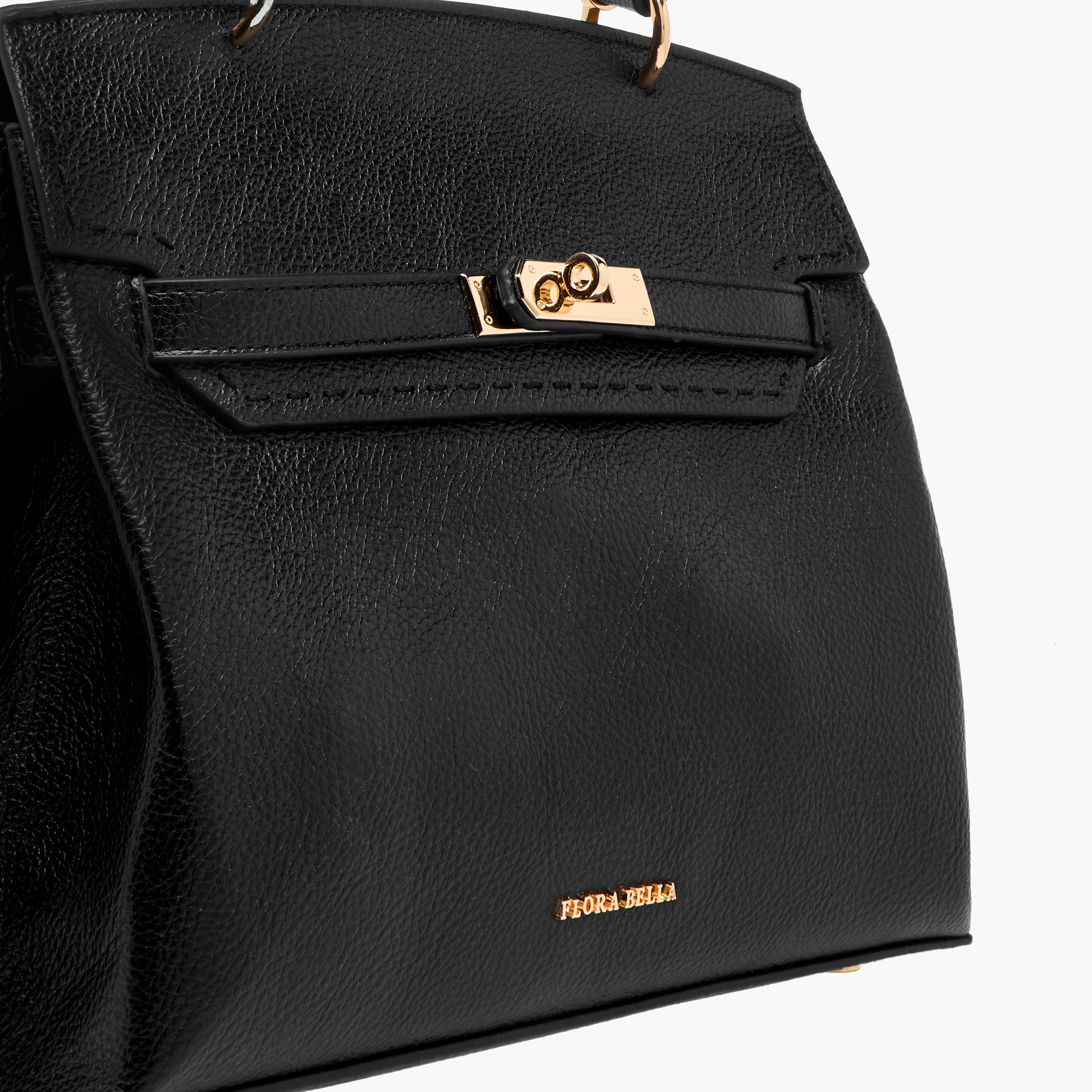 شنطة ساتشيل سادة بإغلاق قفل دوار من فلورا بيلا-women-bagsandwallets-handbags-image-4