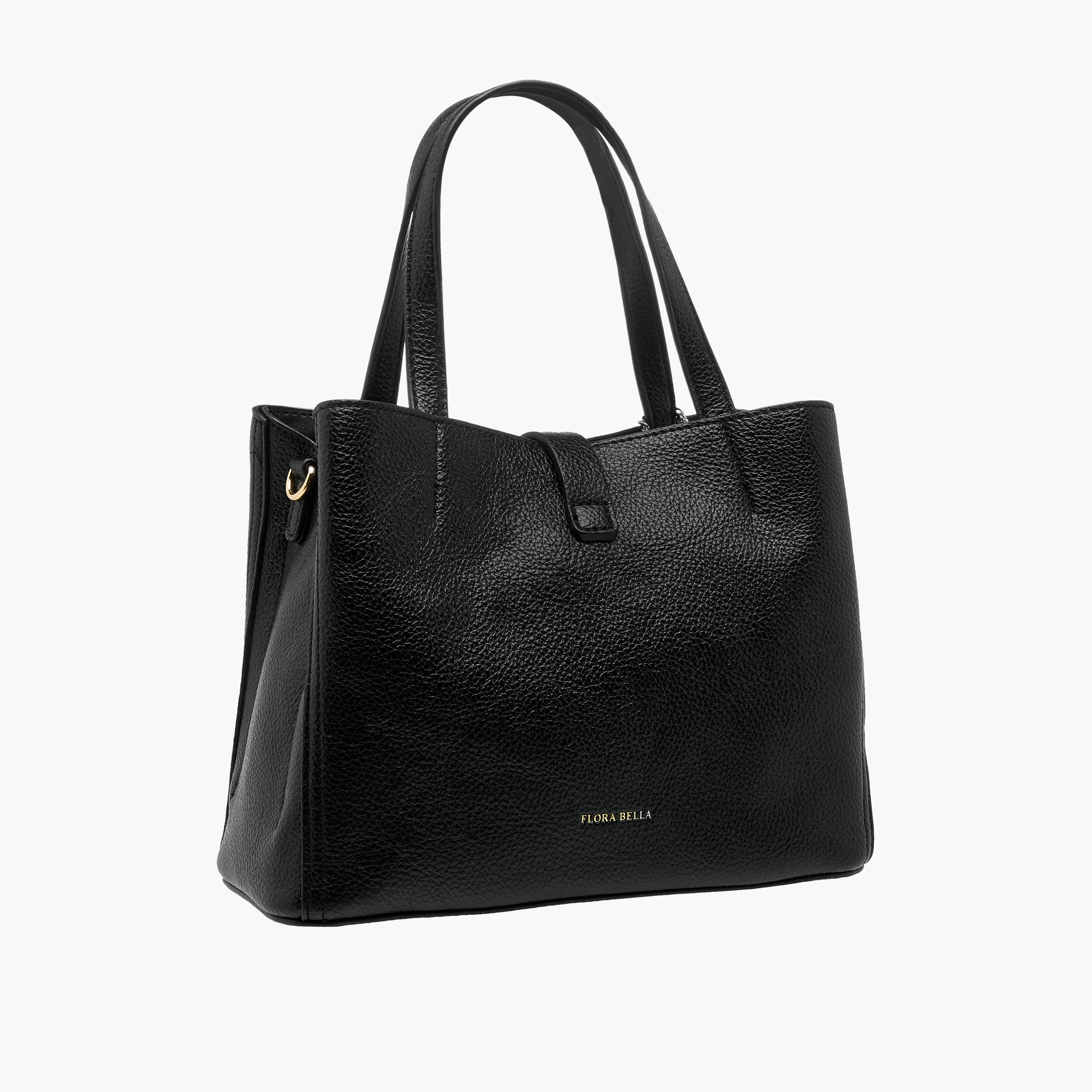 Flora Bella Solid Tote Bag with Charm Accent-women-bagsandwallets-handbags-image-3