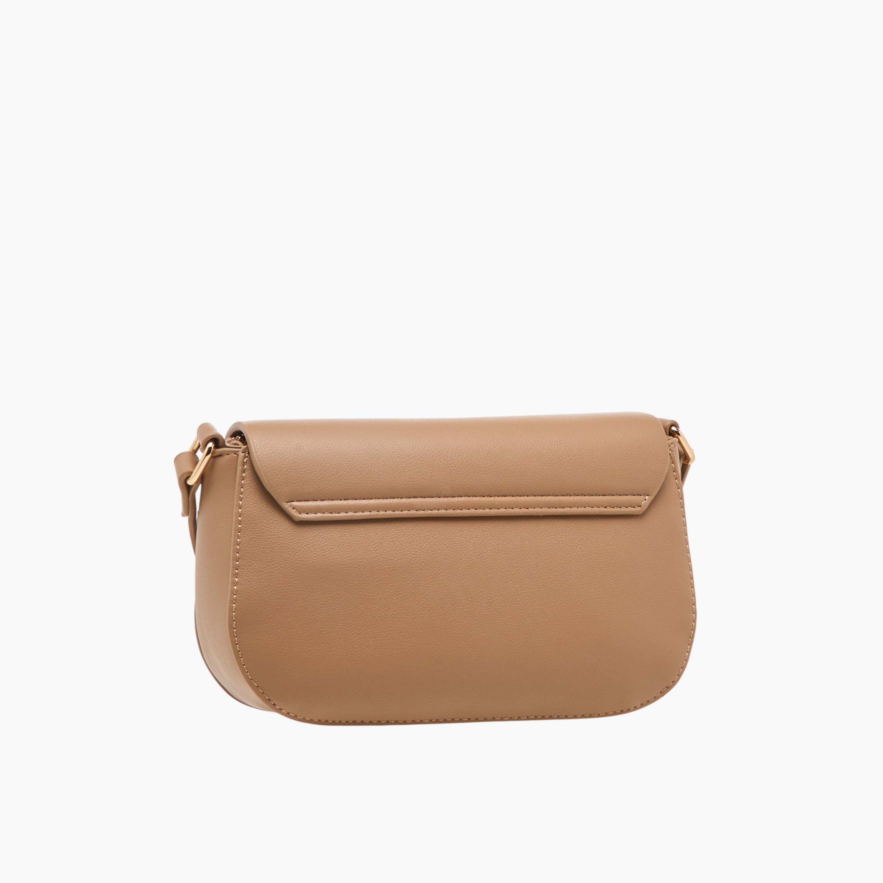 شنطة كروس بودي سادة بحزام قابل للتعديل من فلورا بيلا-women-bagsandwallets-handbags-image-3
