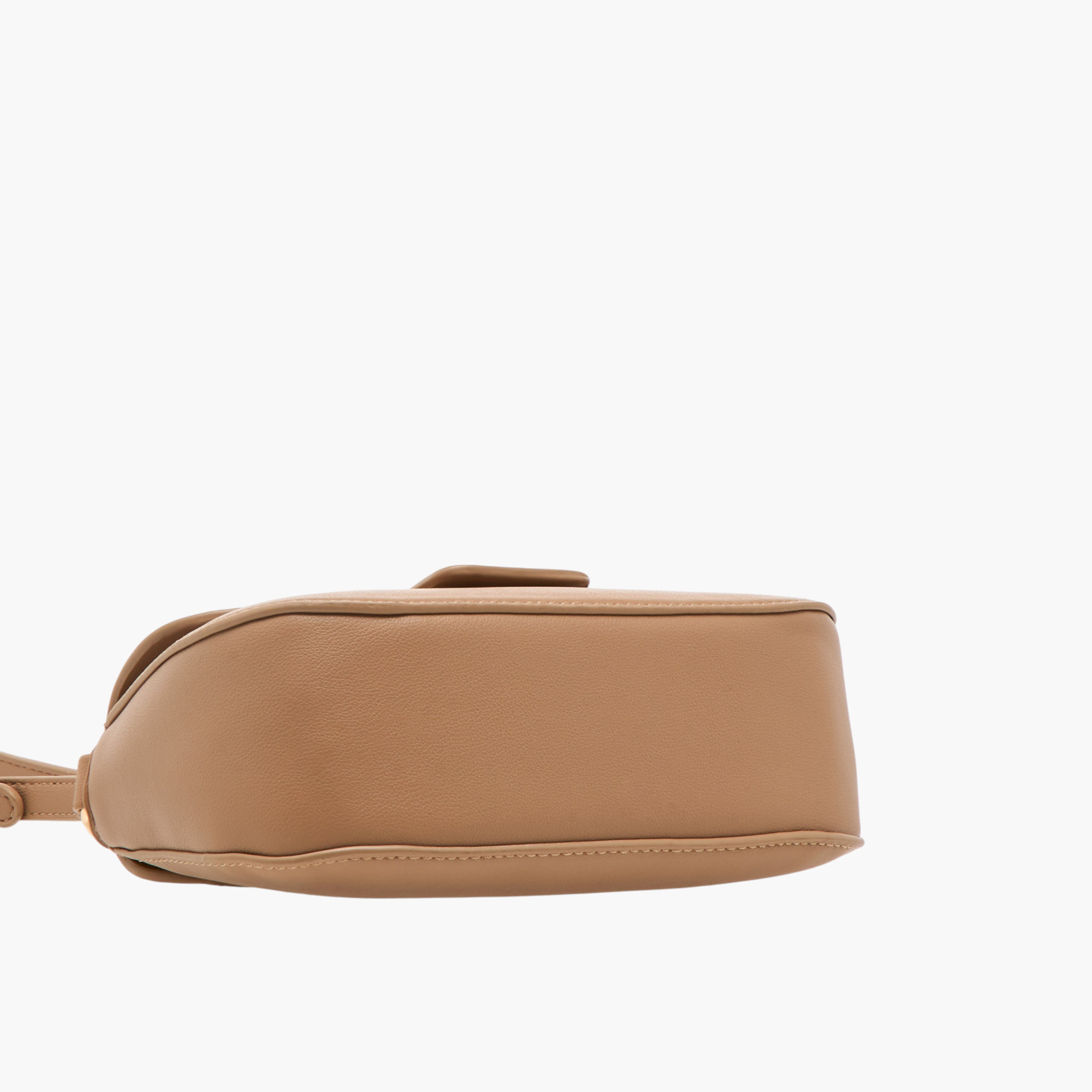 شنطة كروس بودي سادة بحزام قابل للتعديل من فلورا بيلا-women-bagsandwallets-handbags-image-6