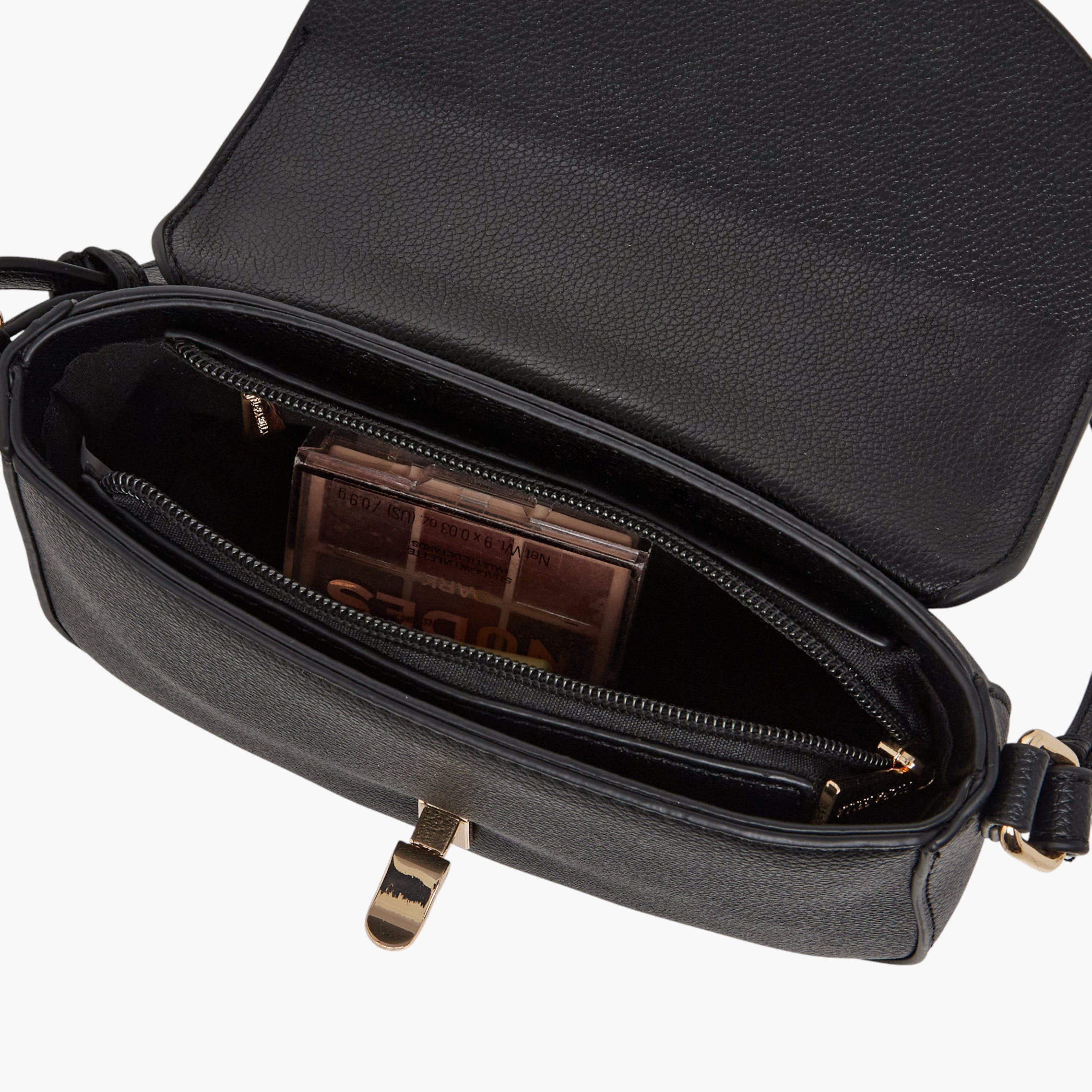 Flora Bella Solid Shoulder Bag with Flap Closure-women-bagsandwallets-handbags-image-7
