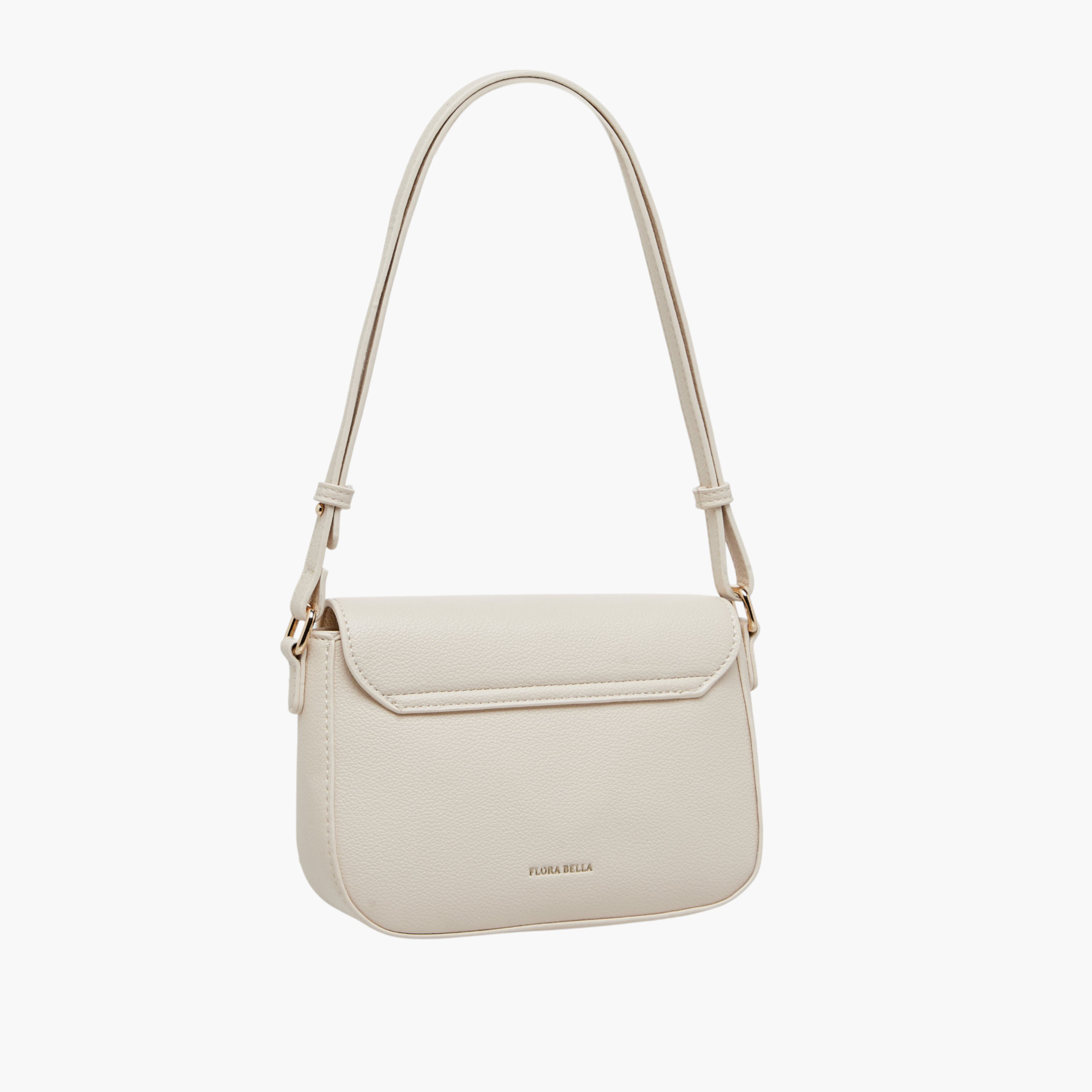 Flora Bella Solid Shoulder Bag with Flap Closure-women-bagsandwallets-handbags-image-3