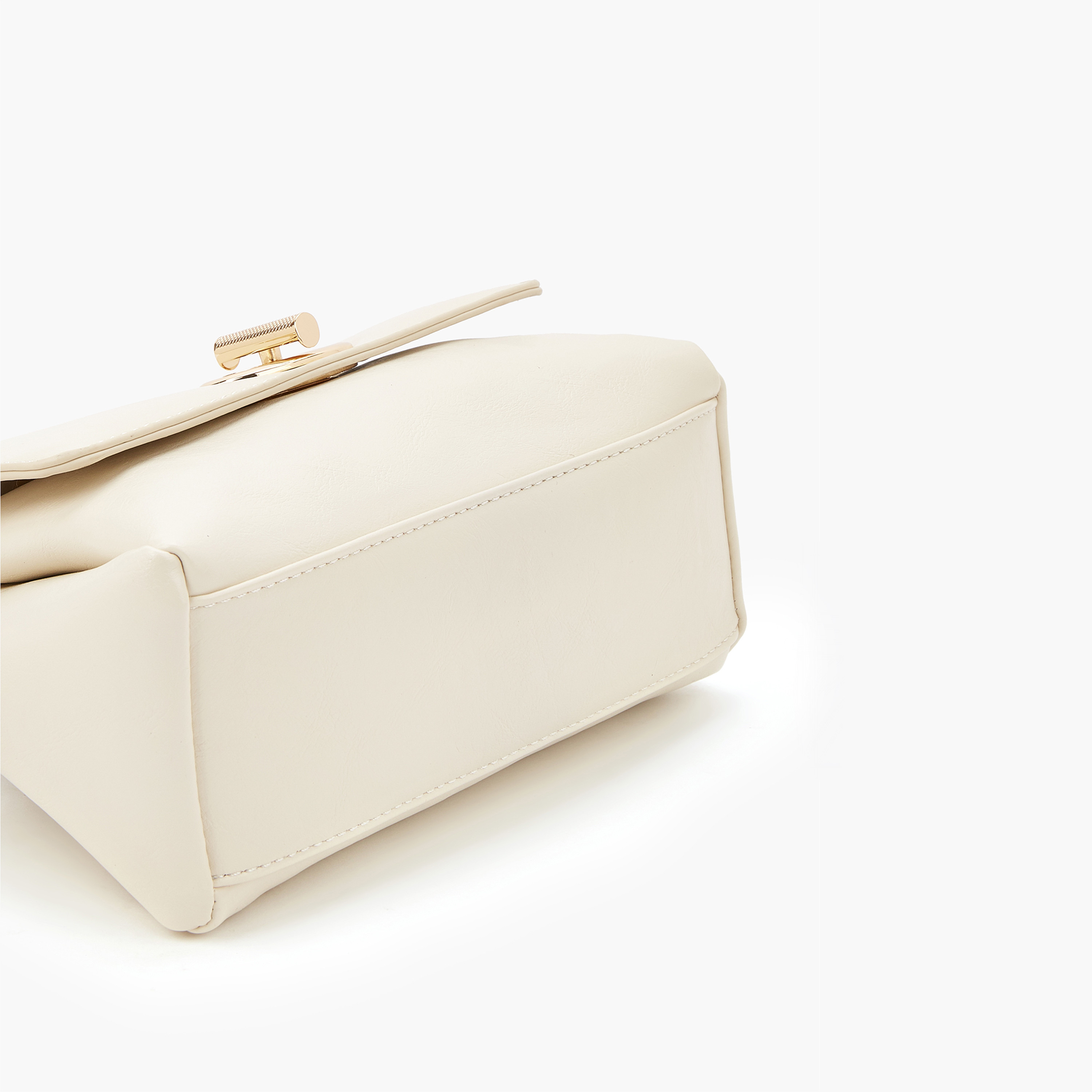 Flora Bella Solid Crossbody Bag with Adjustable Strap and Twist Lock Closure-women-bagsandwallets-handbags-image-6