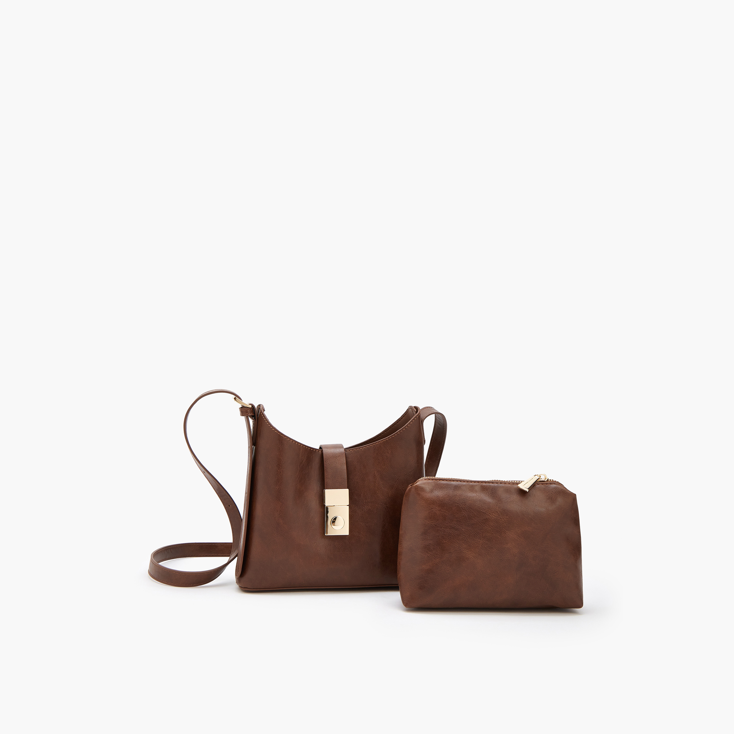 Flora Bella Adjustable Shoulder Strap Crossbody Bag with Pouch-women-bagsandwallets-handbags-image-1