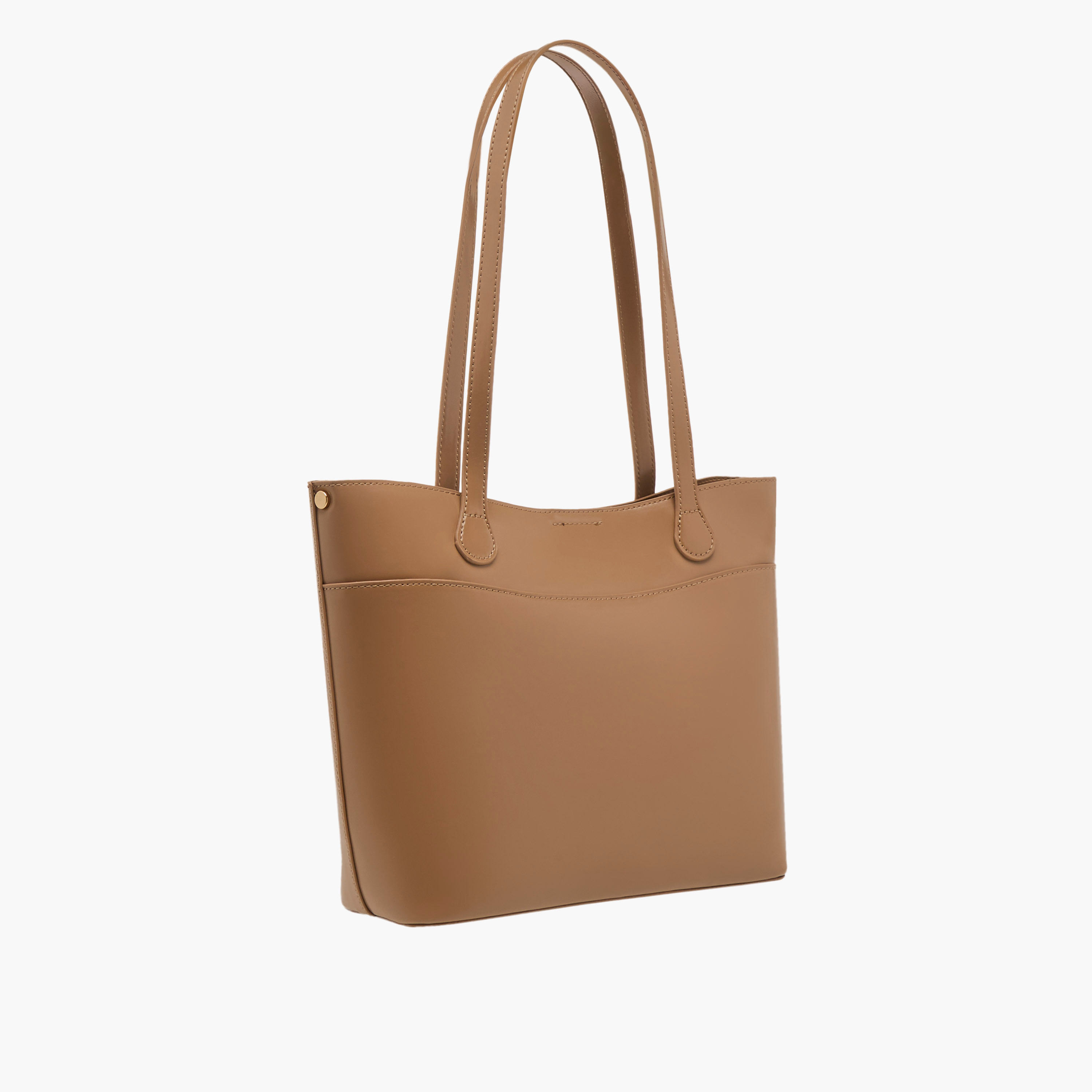 Flora Bella Solid Tote Bag with Zip Closure-women-bagsandwallets-handbags-image-4